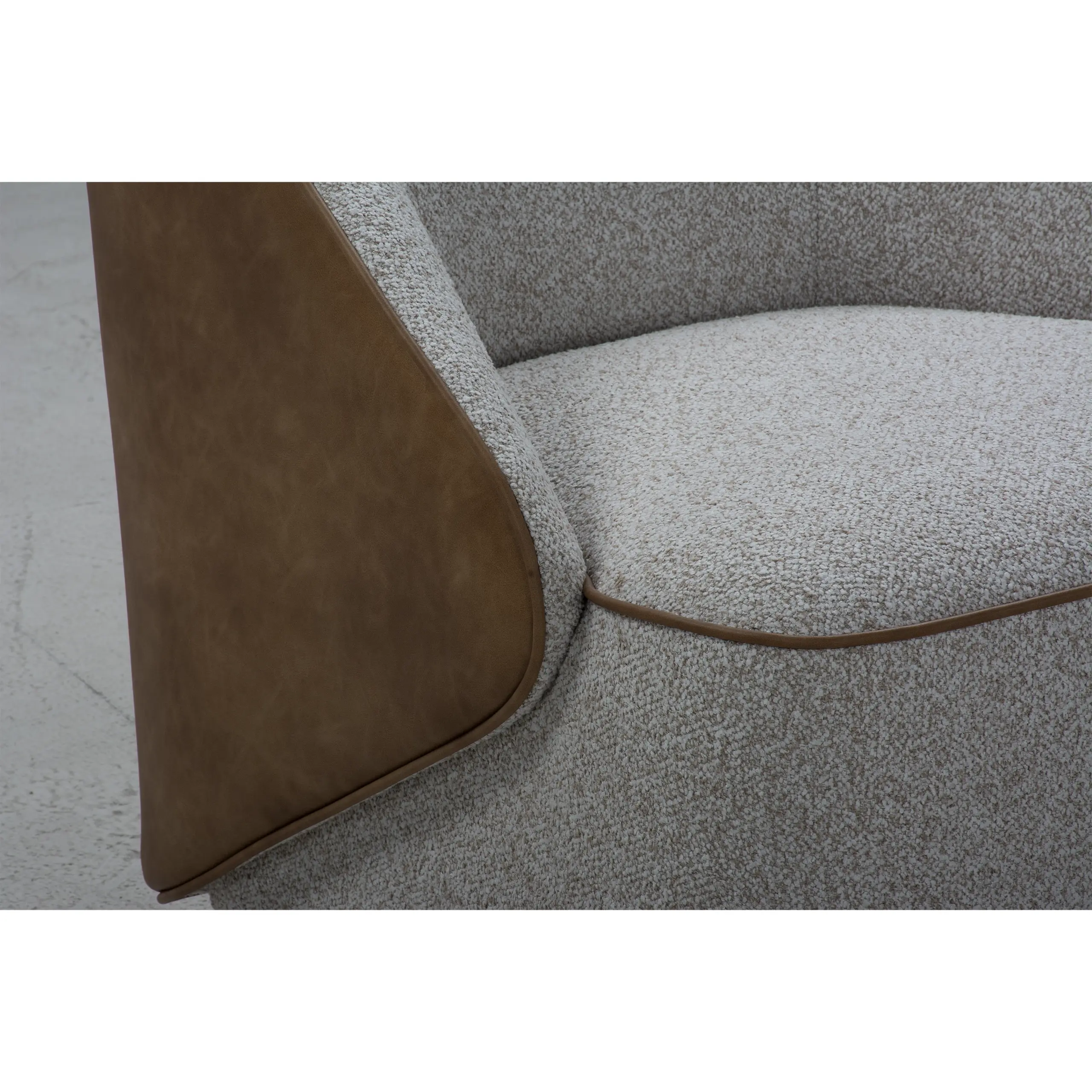Breo Swivel Chair Grey Swatch4 United Furniture