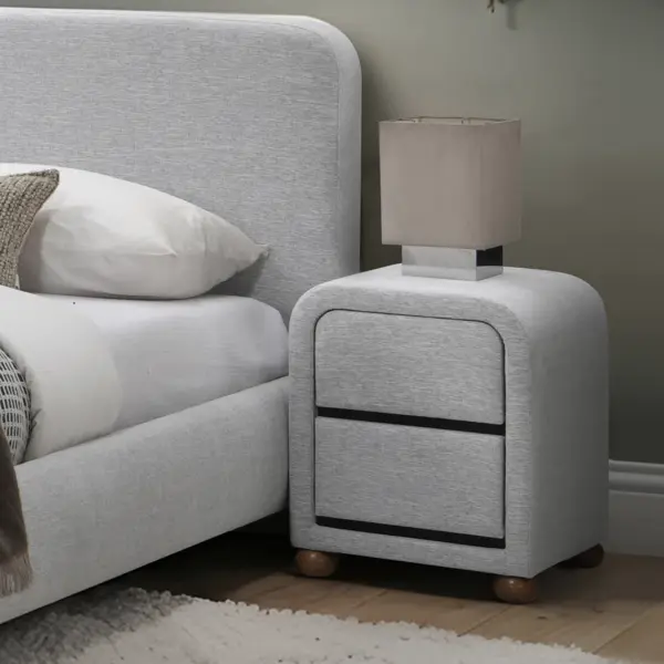 Elysian Night Stand - Grey