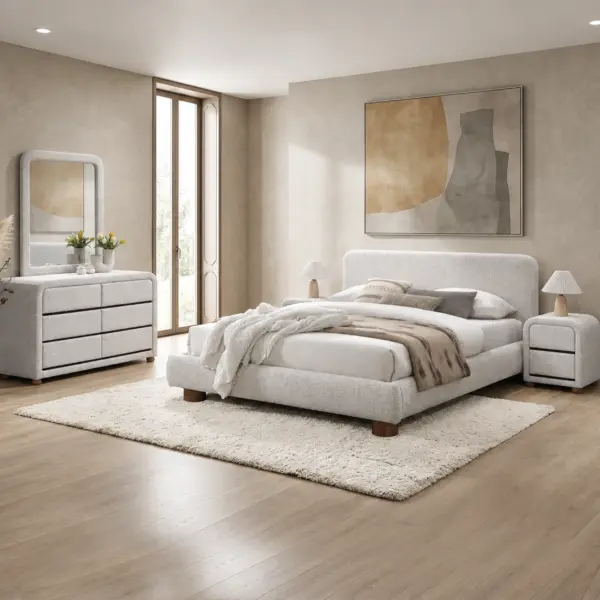 Elysian King Bed - Walnut