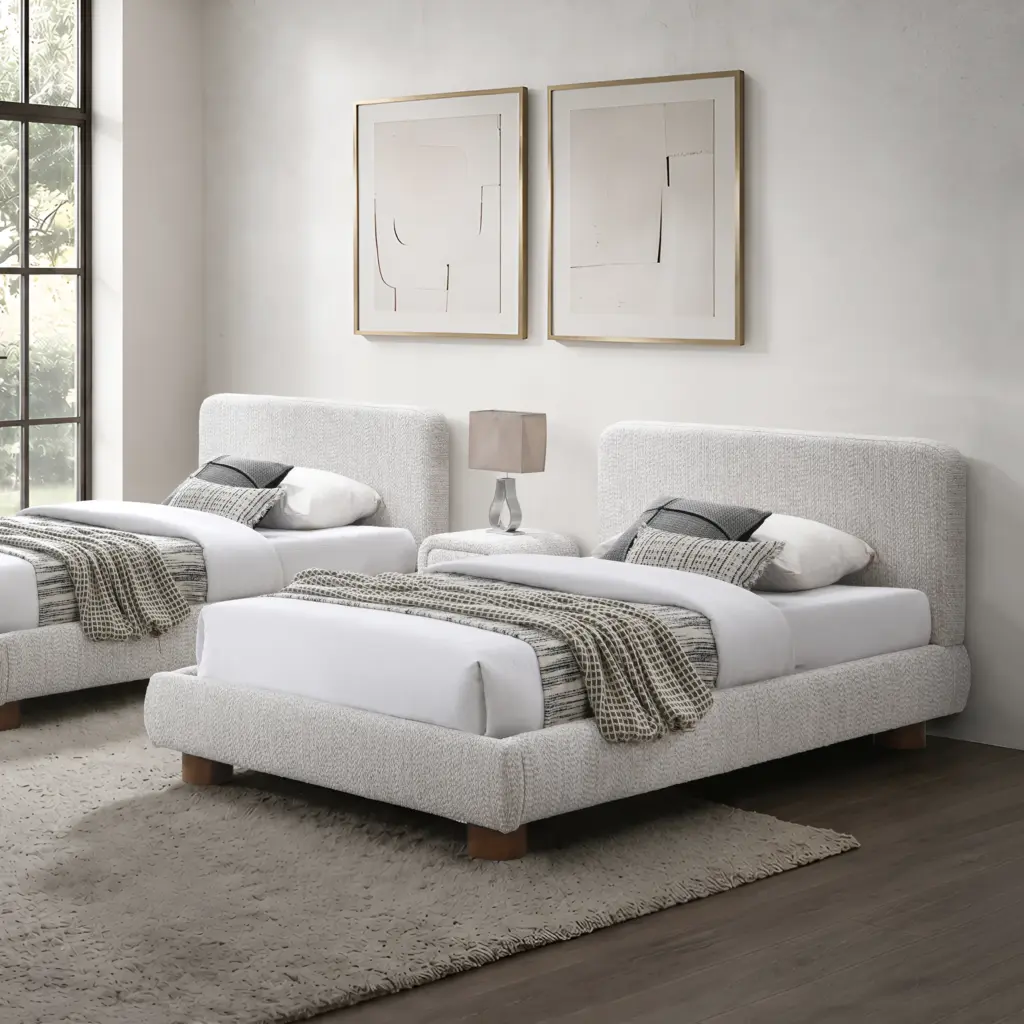 Elysian Single Bed Walnut Bg United Furniture