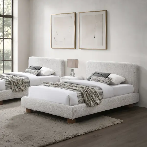 Elysian Single Bed - Walnut