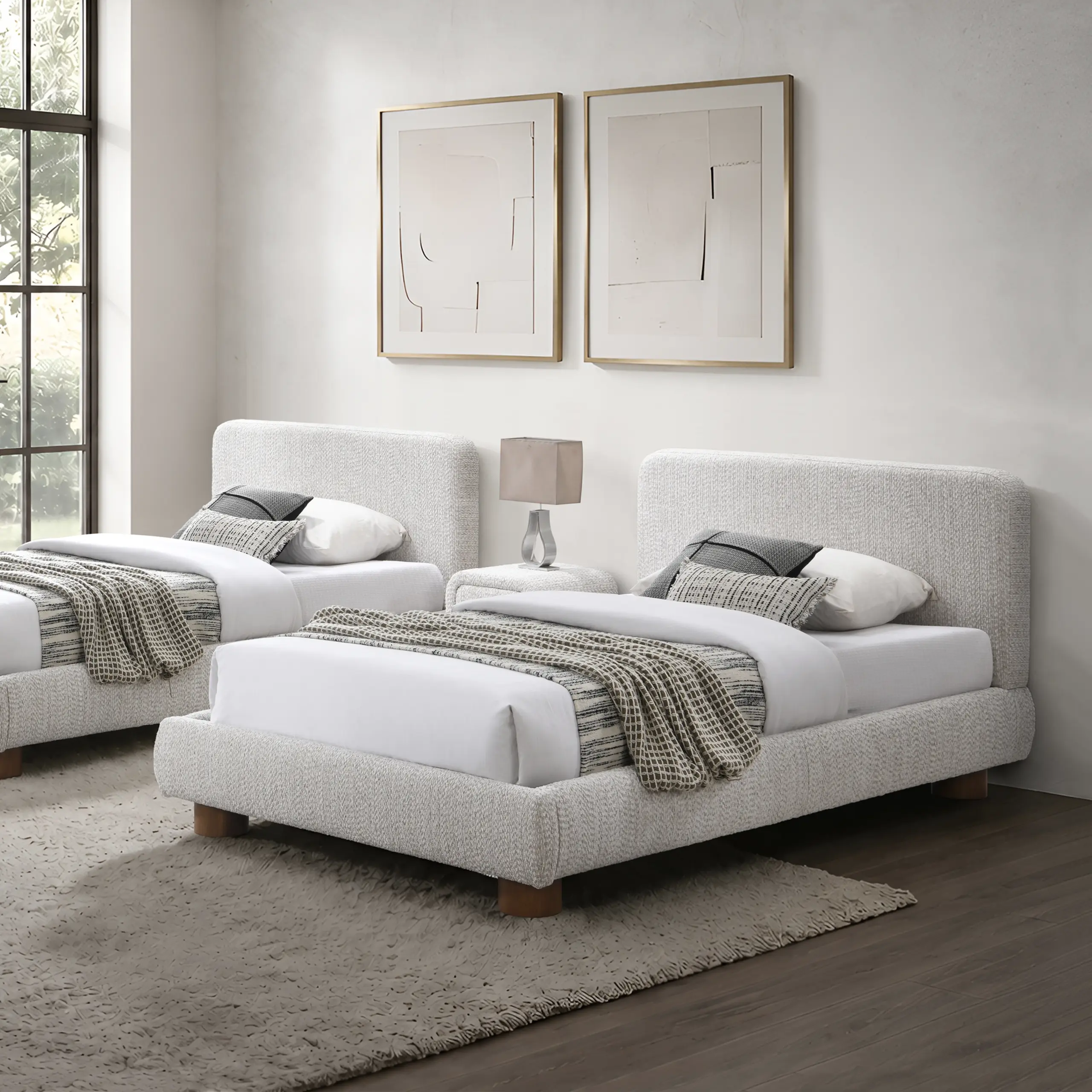 Elysian Single Bed Walnut Bg United Furniture