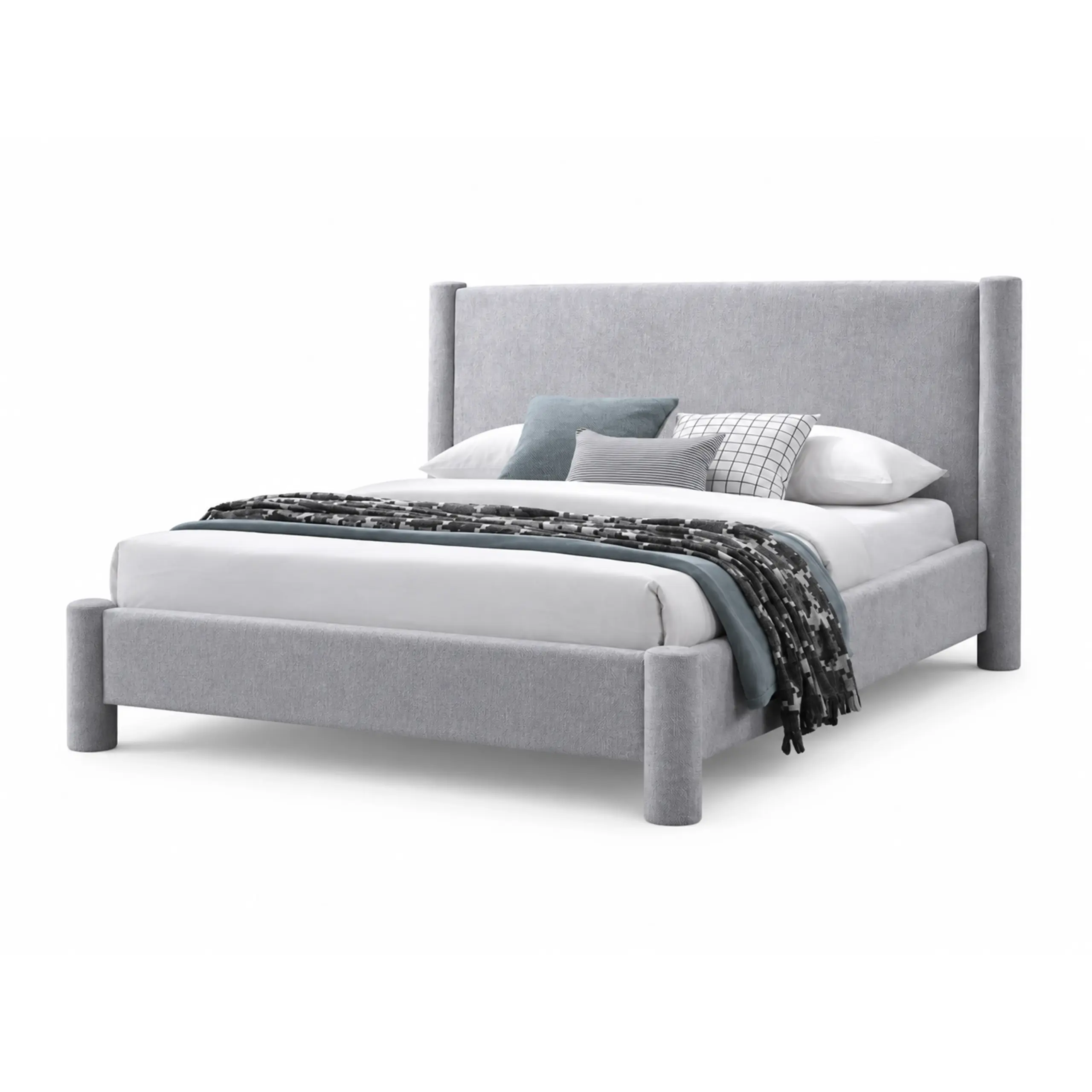 Fuyo Bed Grey United Furniture