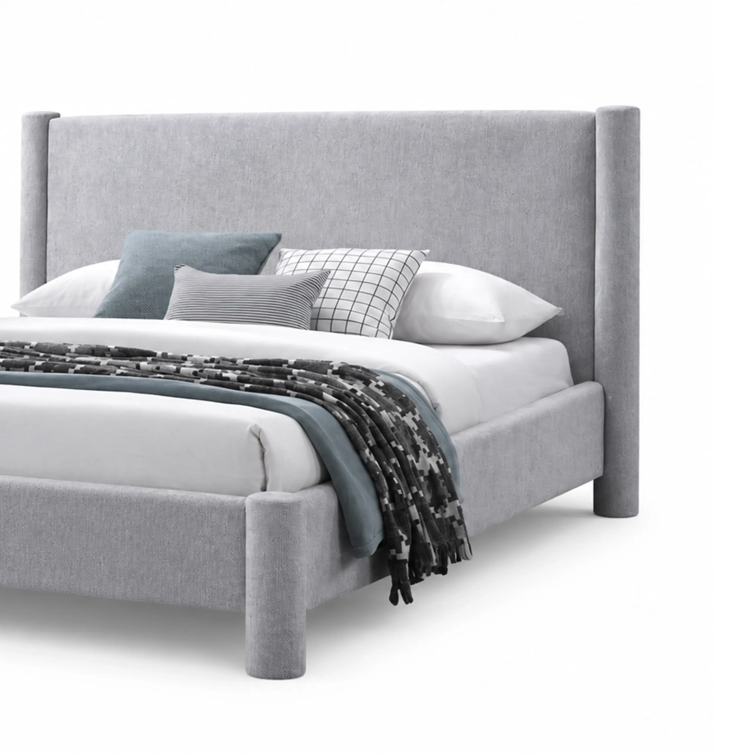 Fuyo Bed Grey Swatch 1 United Furniture