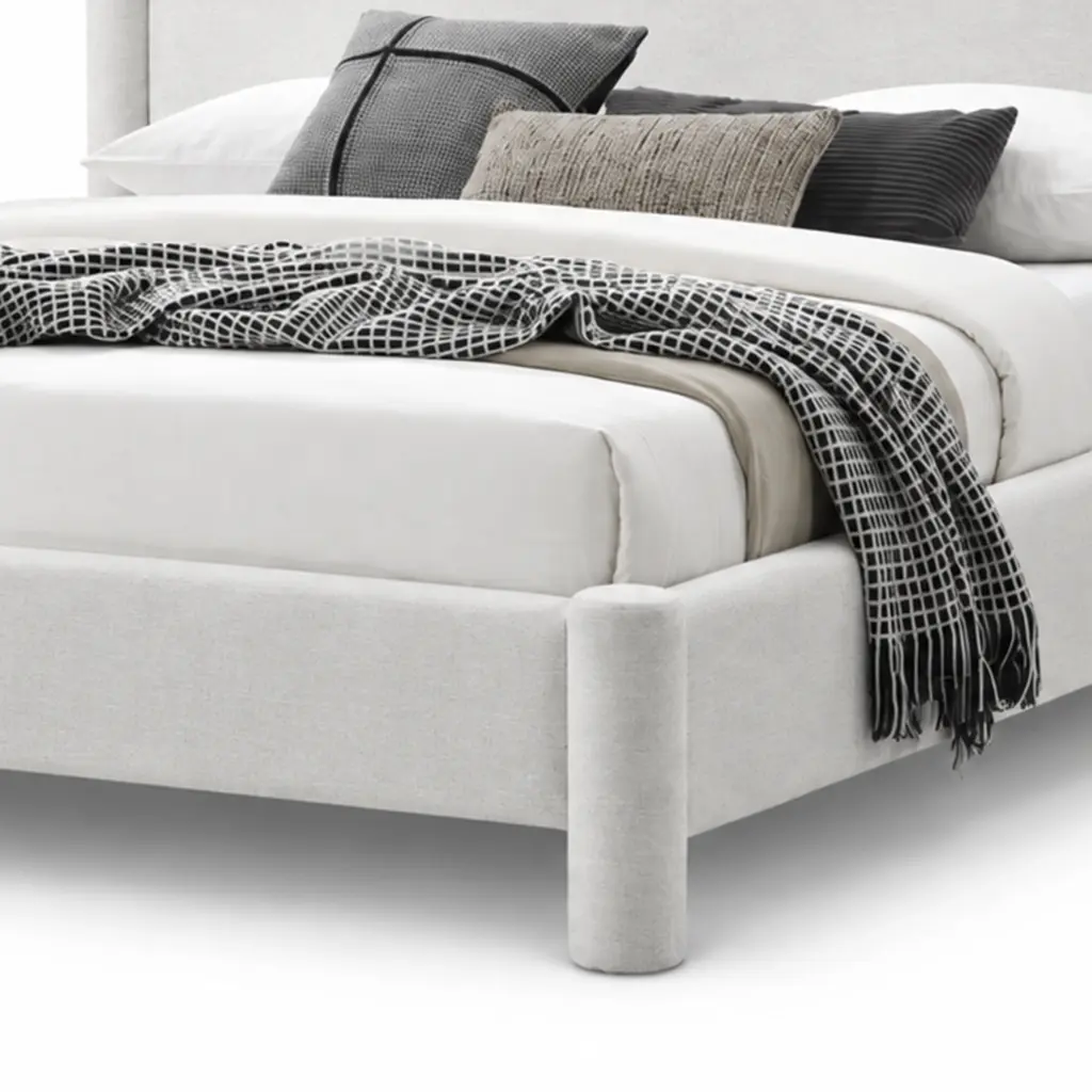 Fuyo Bed Ivory Swatch United Furniture