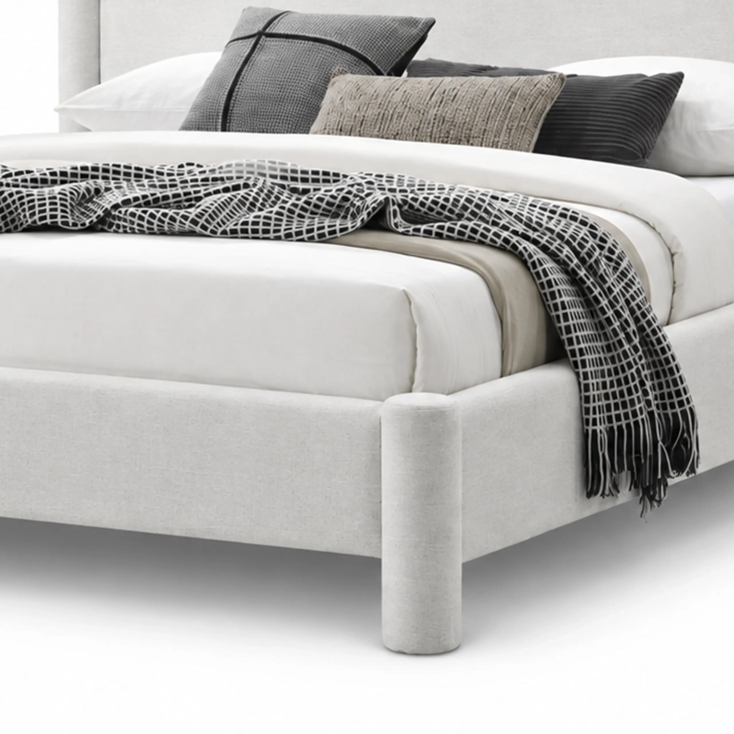 Fuyo Bed Ivory Swatch United Furniture
