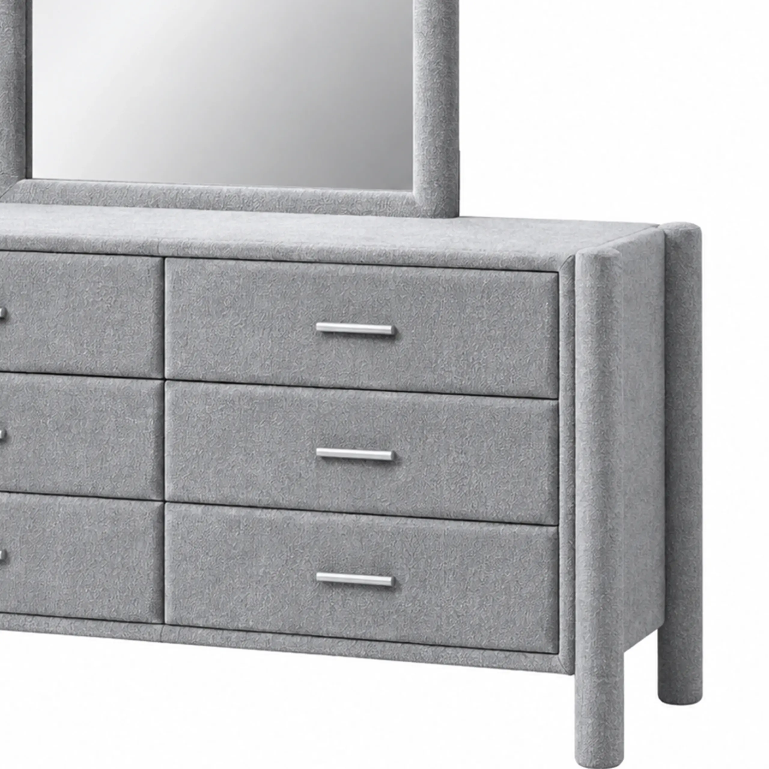 Fuyo Dresser Mirror Grey 2 United Furniture