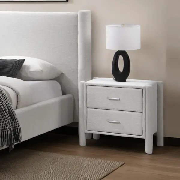 Fuyo Night Stand - Ivory