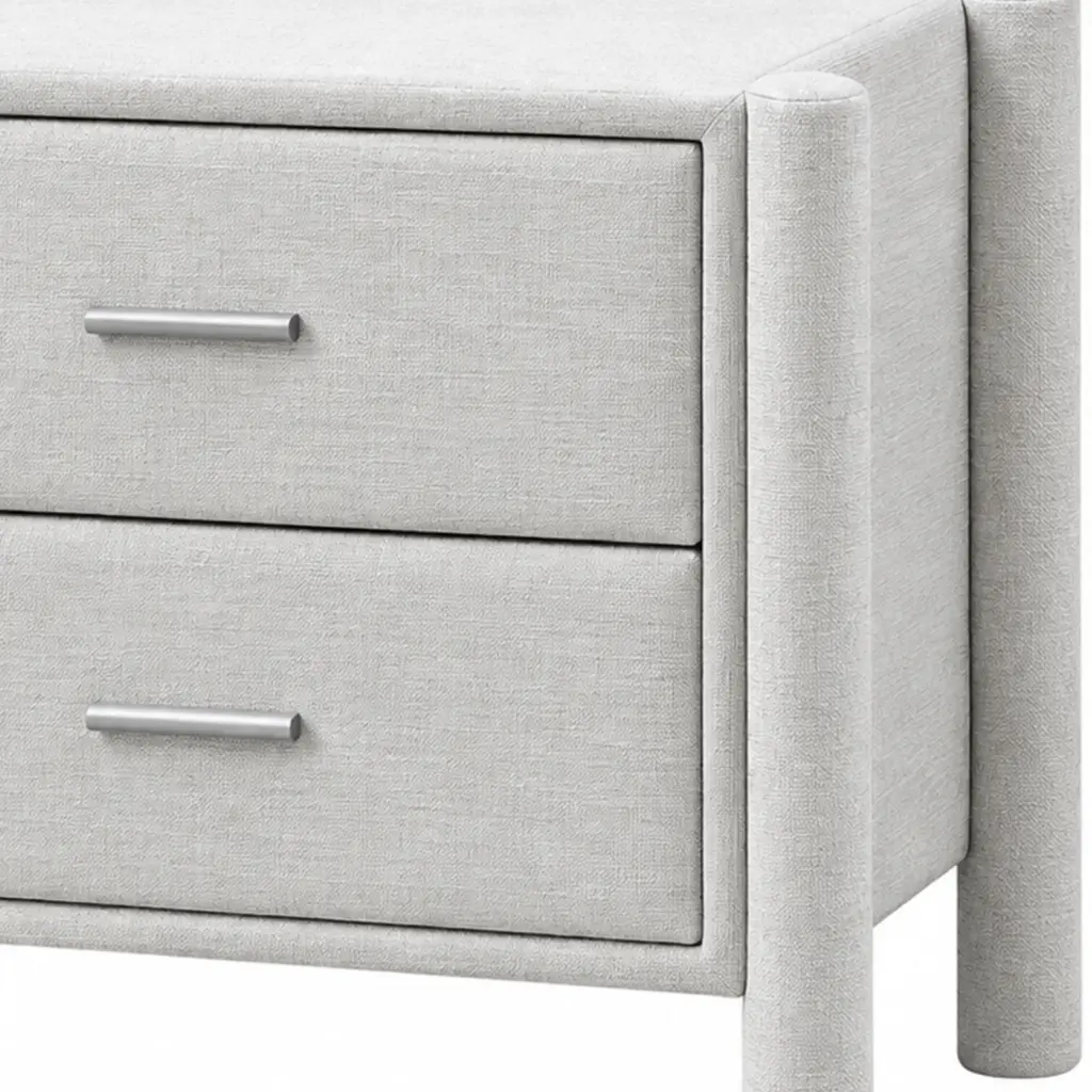 Fuyo Night Stand Ivory Swatch United Furniture