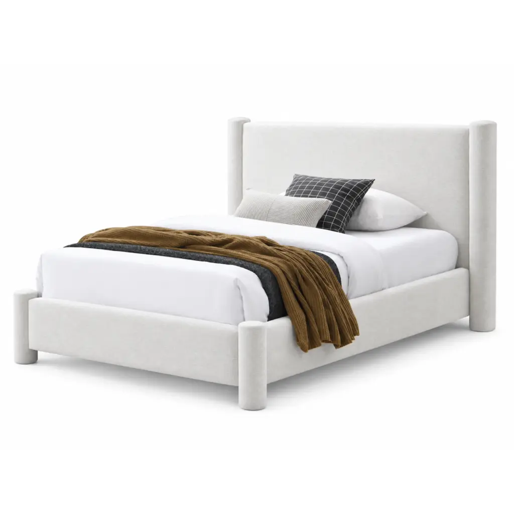 Fuyo Single Bed Ivory United Furniture