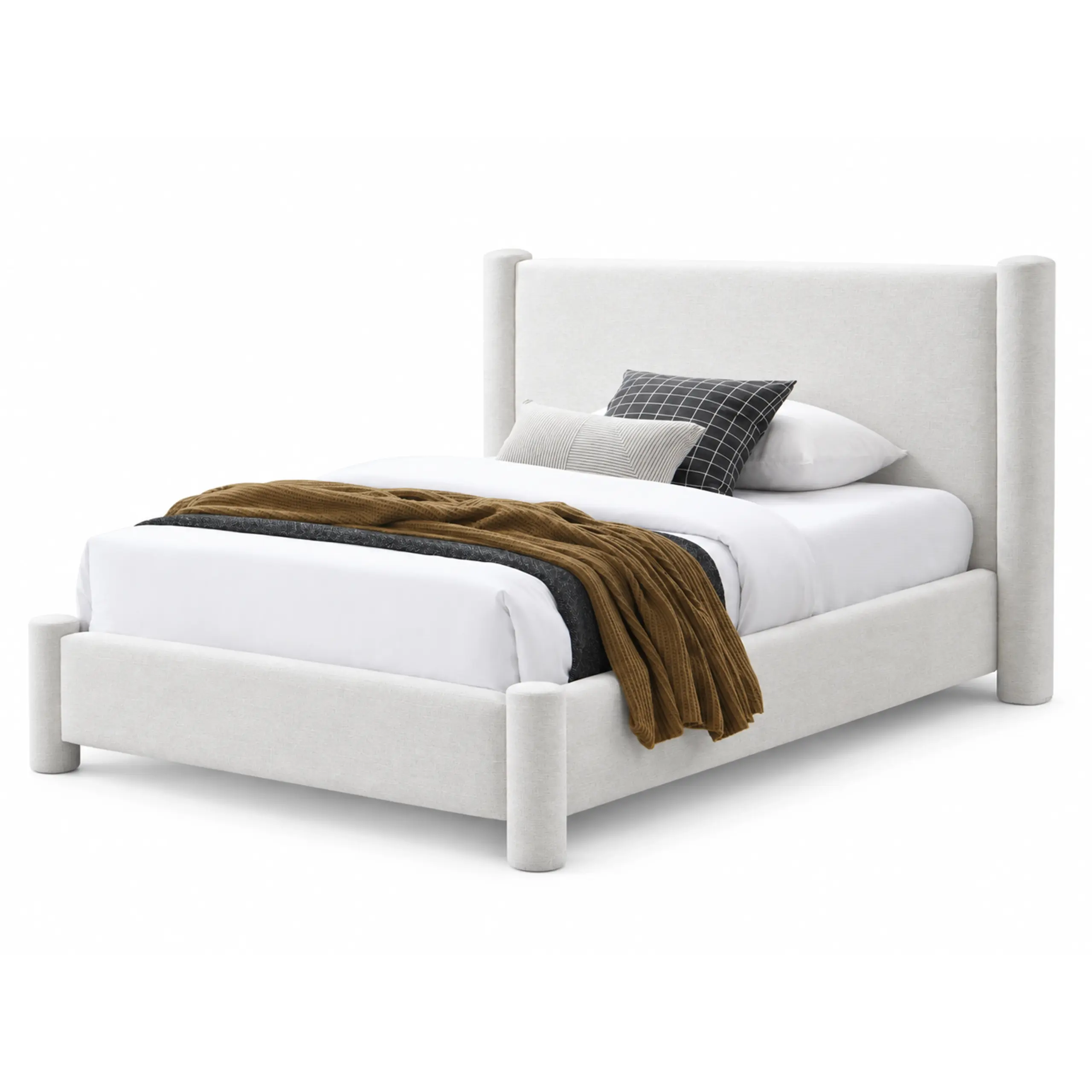 Fuyo Single Bed Ivory United Furniture