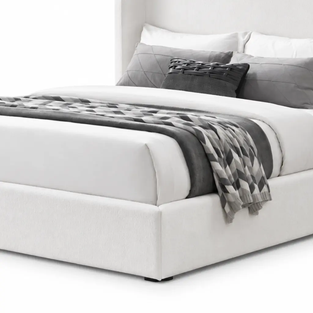 Luminara Bed Cream Swatch United Furniture