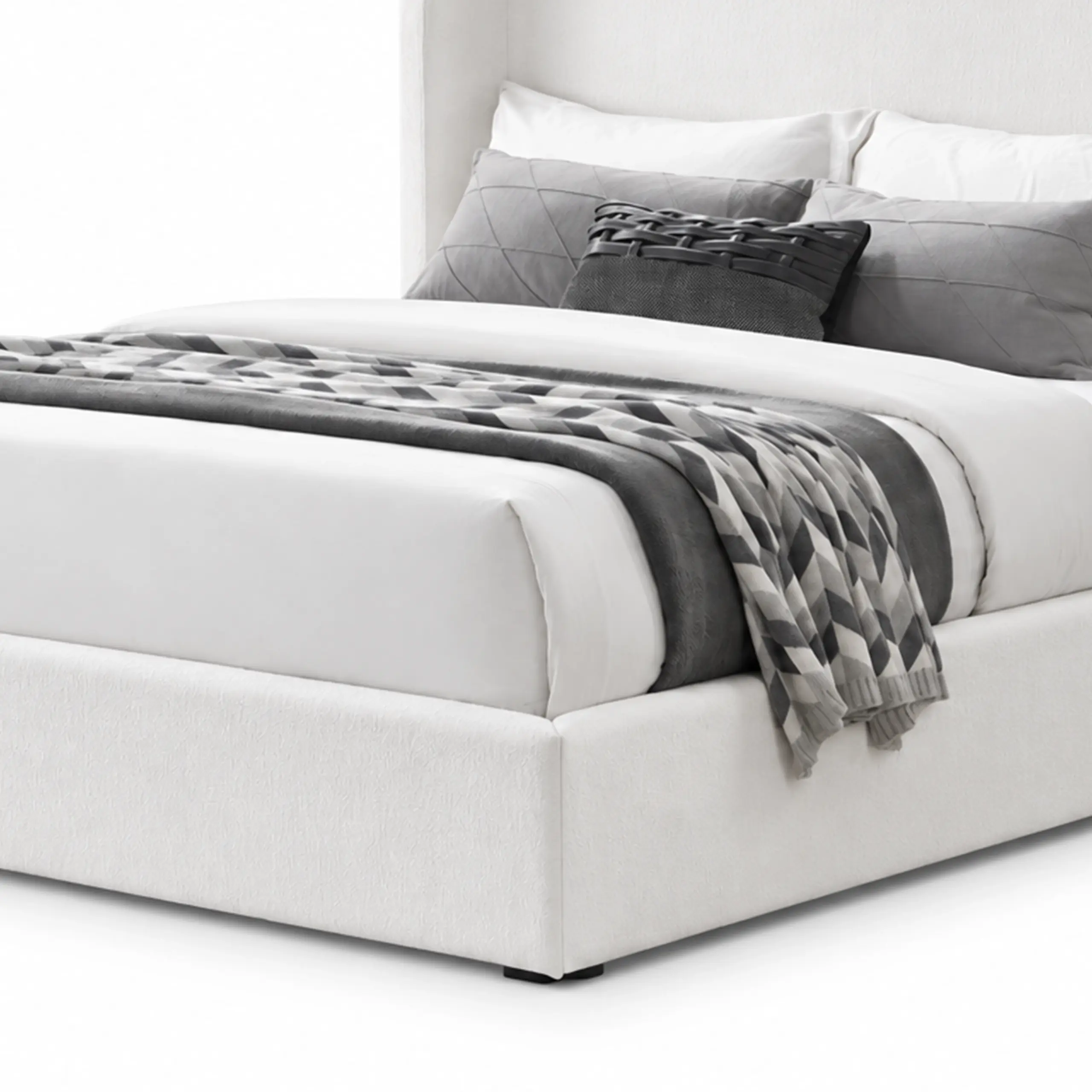 Luminara Bed Cream Swatch United Furniture