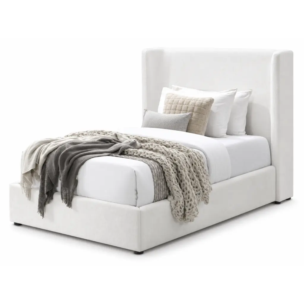 Luminara Single Bed Cream United Furniture