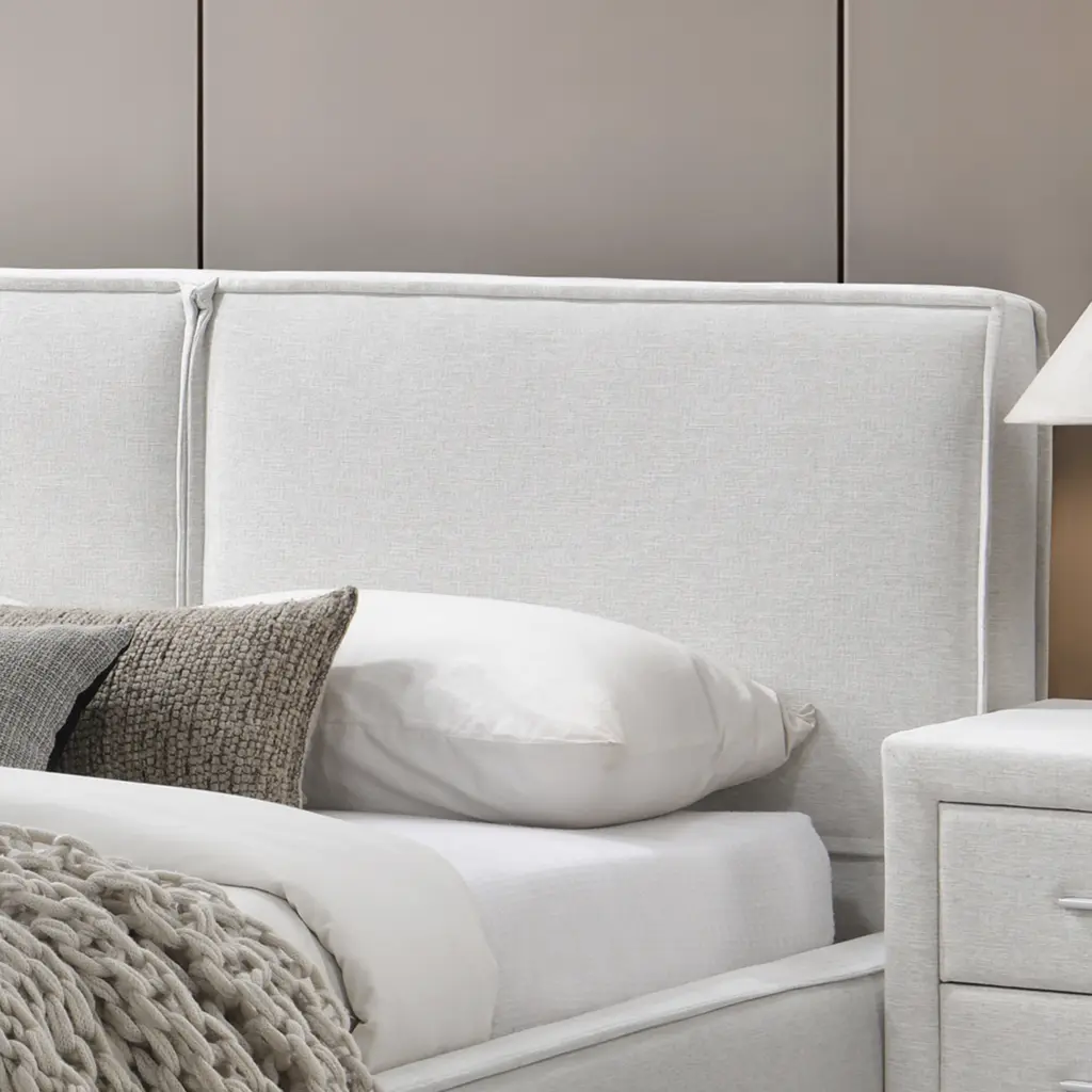 Marvelle Bed Ivory Swatch 1 United Furniture