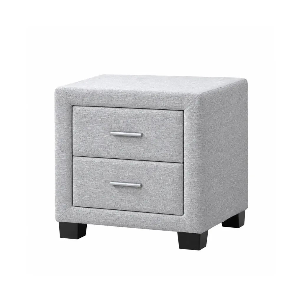Marvelle Night Stand Grey United Furniture