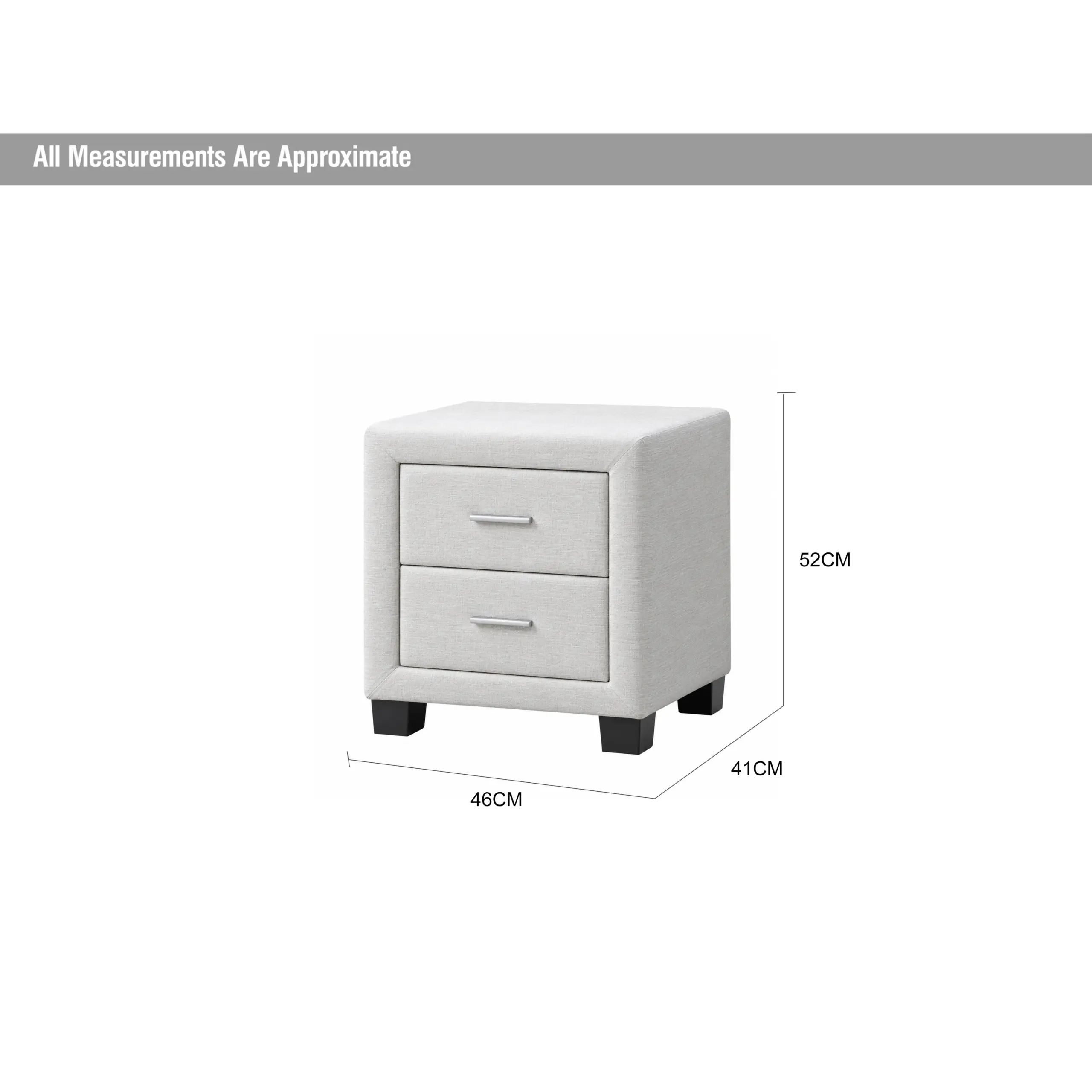 Marvelle Night Stand Ivory Dia United Furniture
