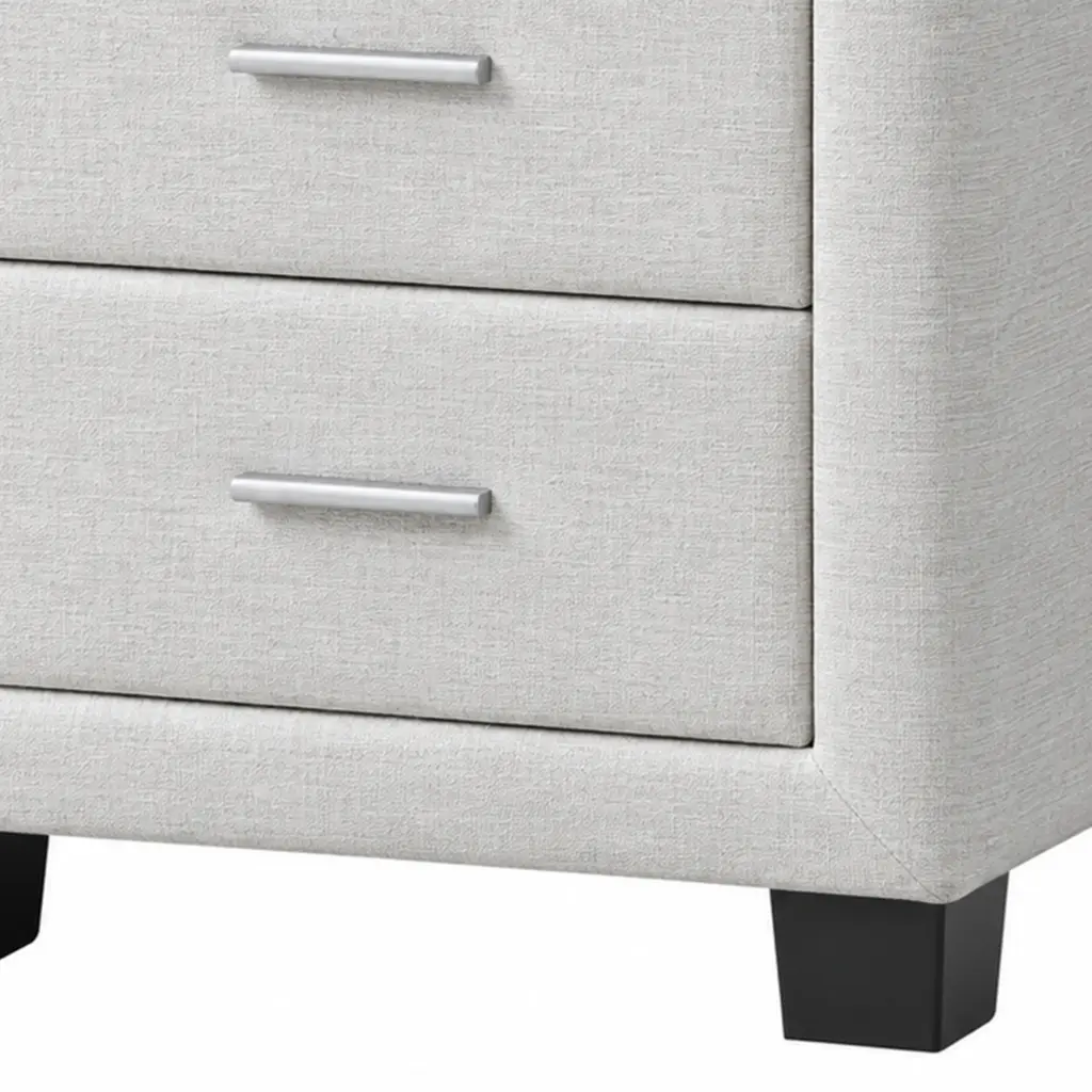 Marvelle Night Stand Ivory Swatch United Furniture