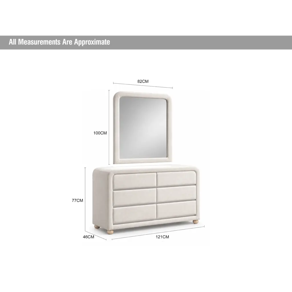 Noctara Dresser Mirror Dia United Furniture