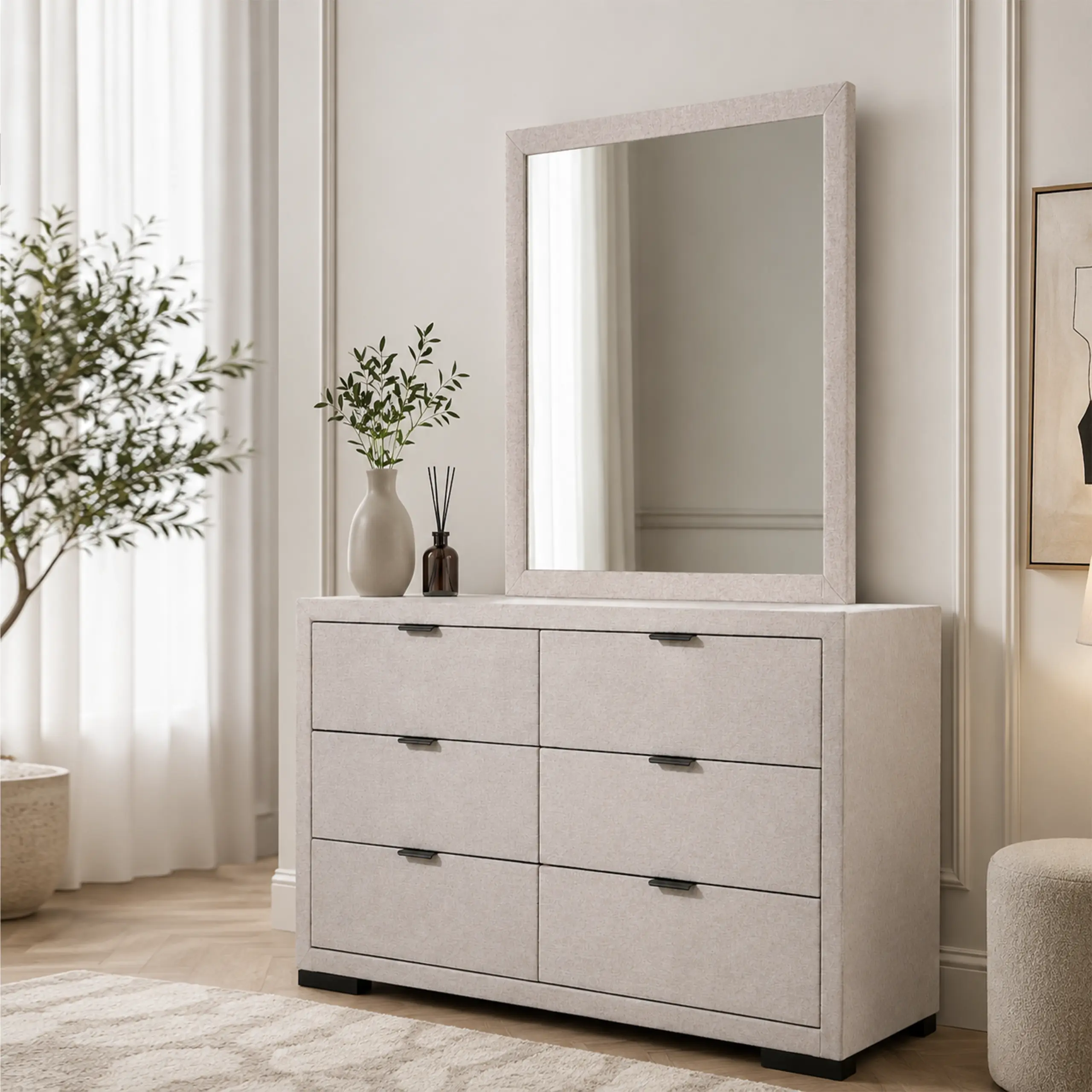 Astra Dresser Mirror Bg United Furniture