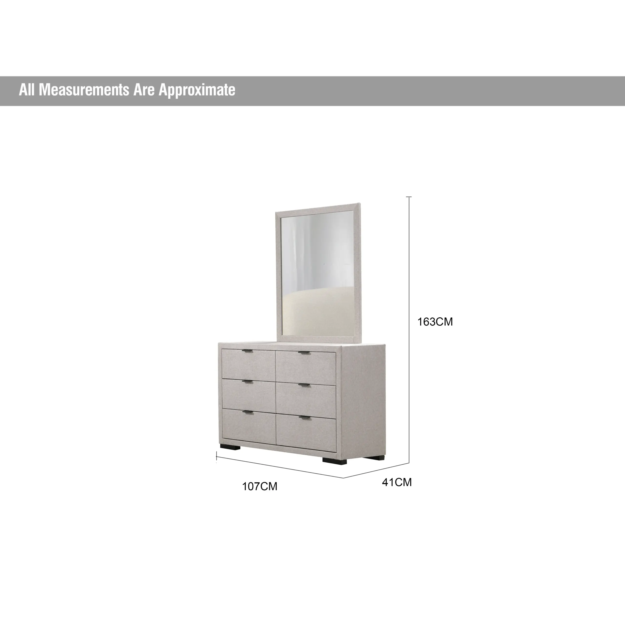 Astra Dresser Mirror Dia United Furniture