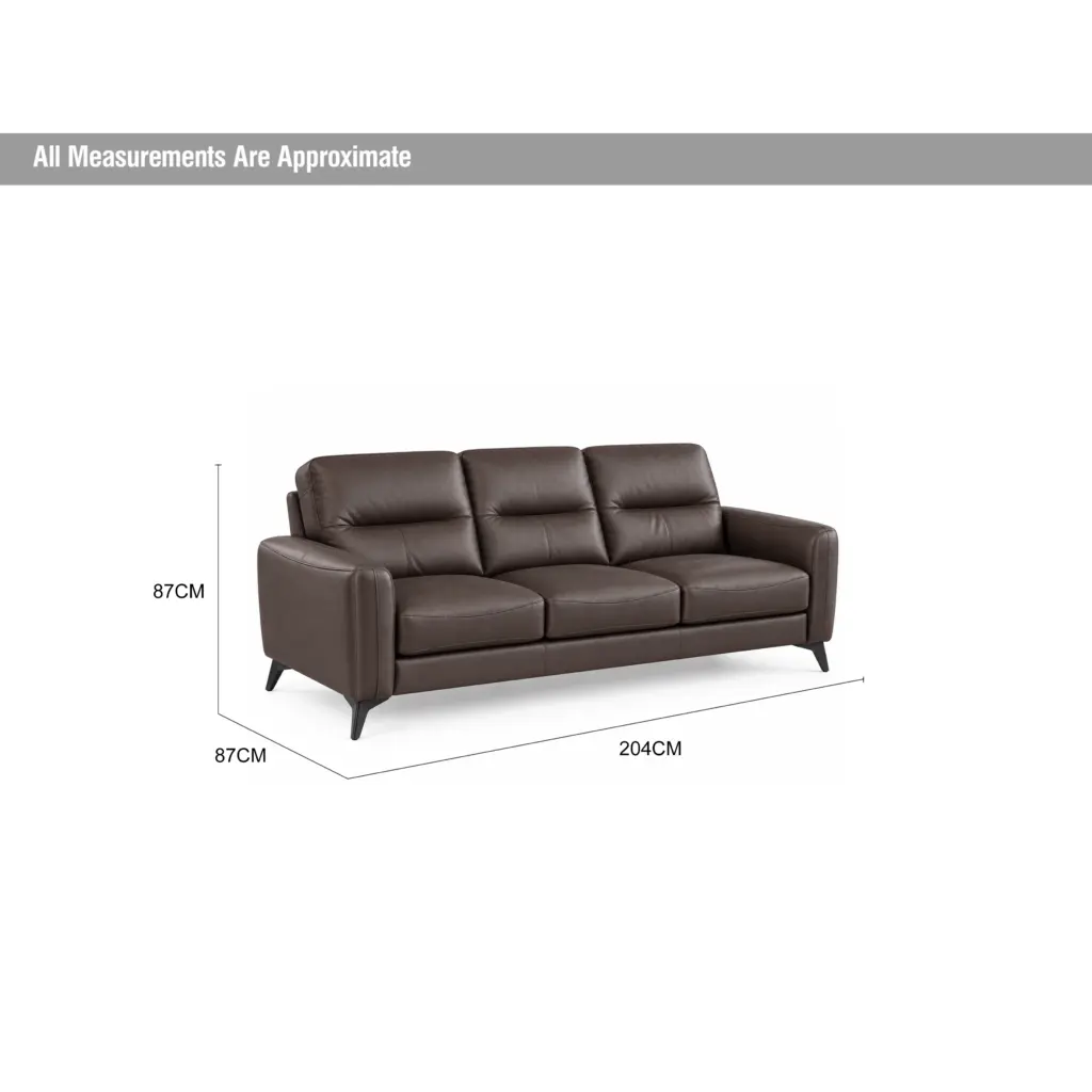Madison 3 Seater Sofa Dkb Dia United Furniture