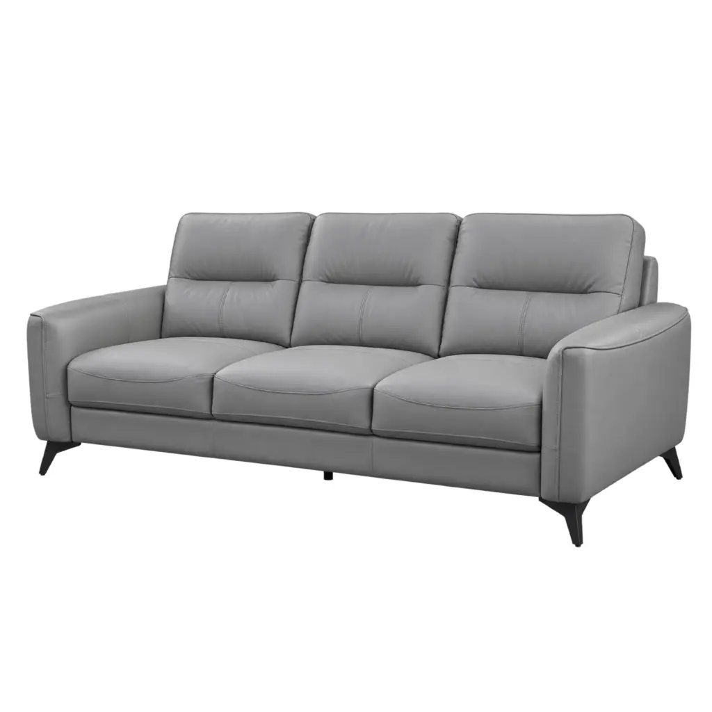 Madison 3 Seater Sofa Silver United Furniture