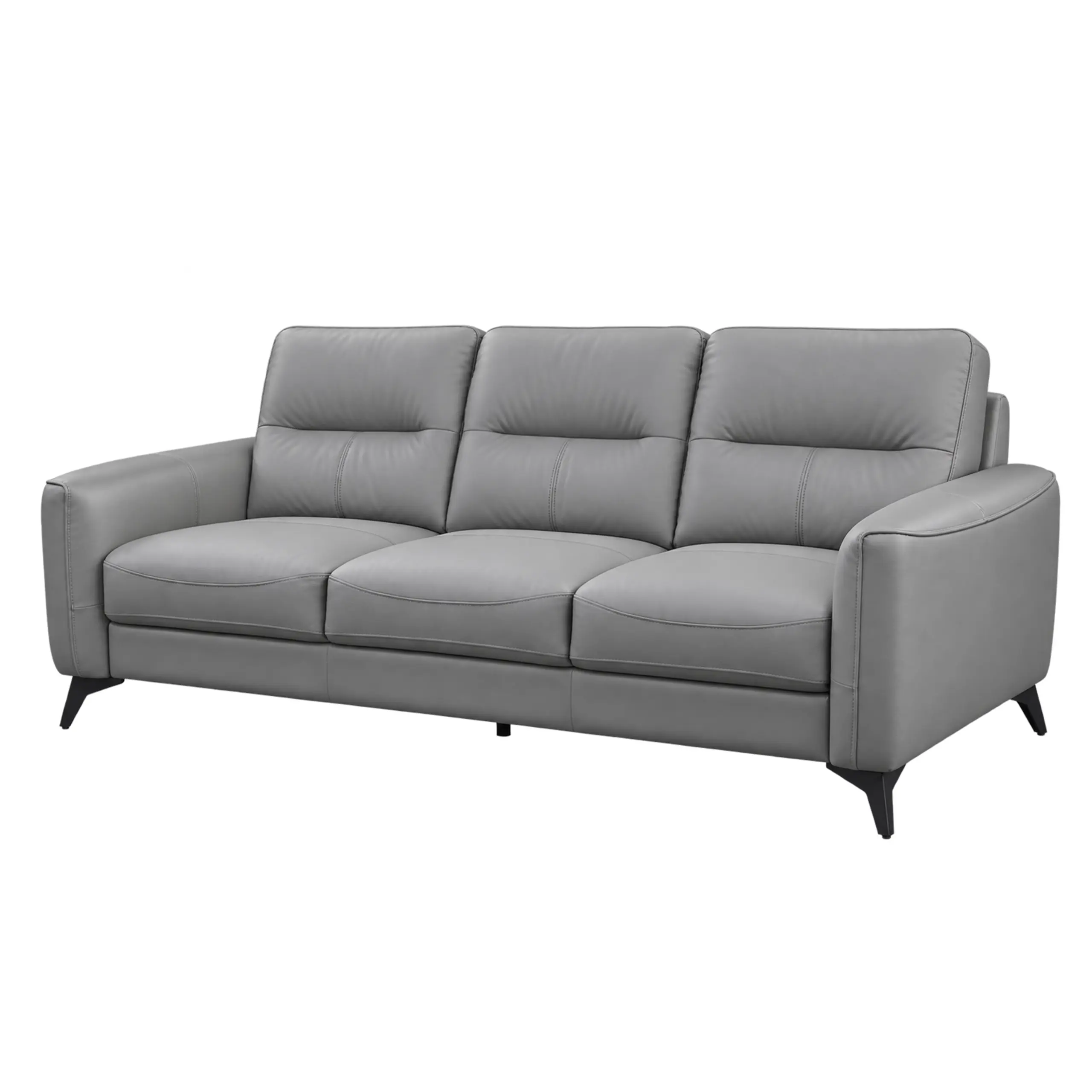 Madison 3 Seater Sofa Silver United Furniture