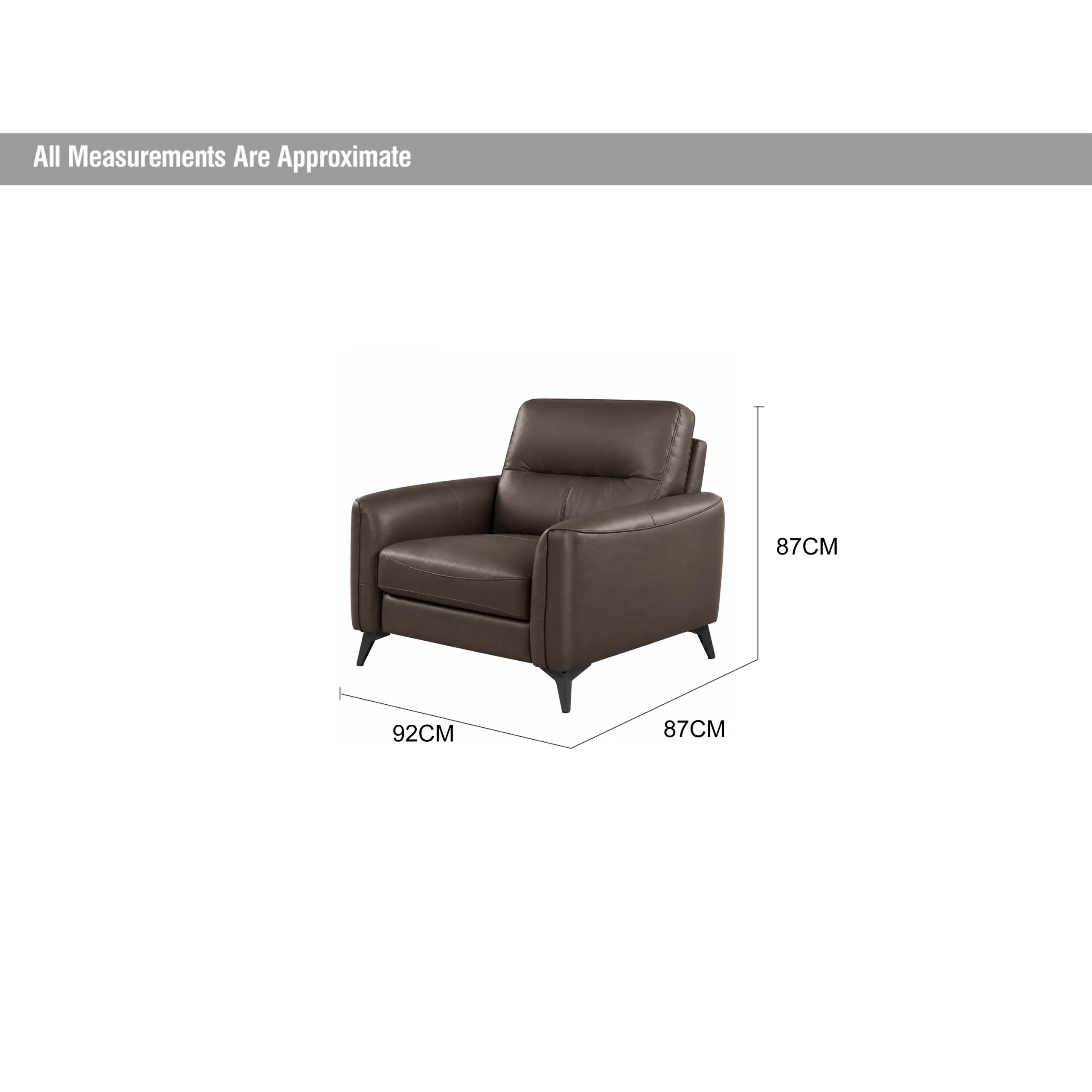 Madison Single Seater Sofa Dkb Dia United Furniture