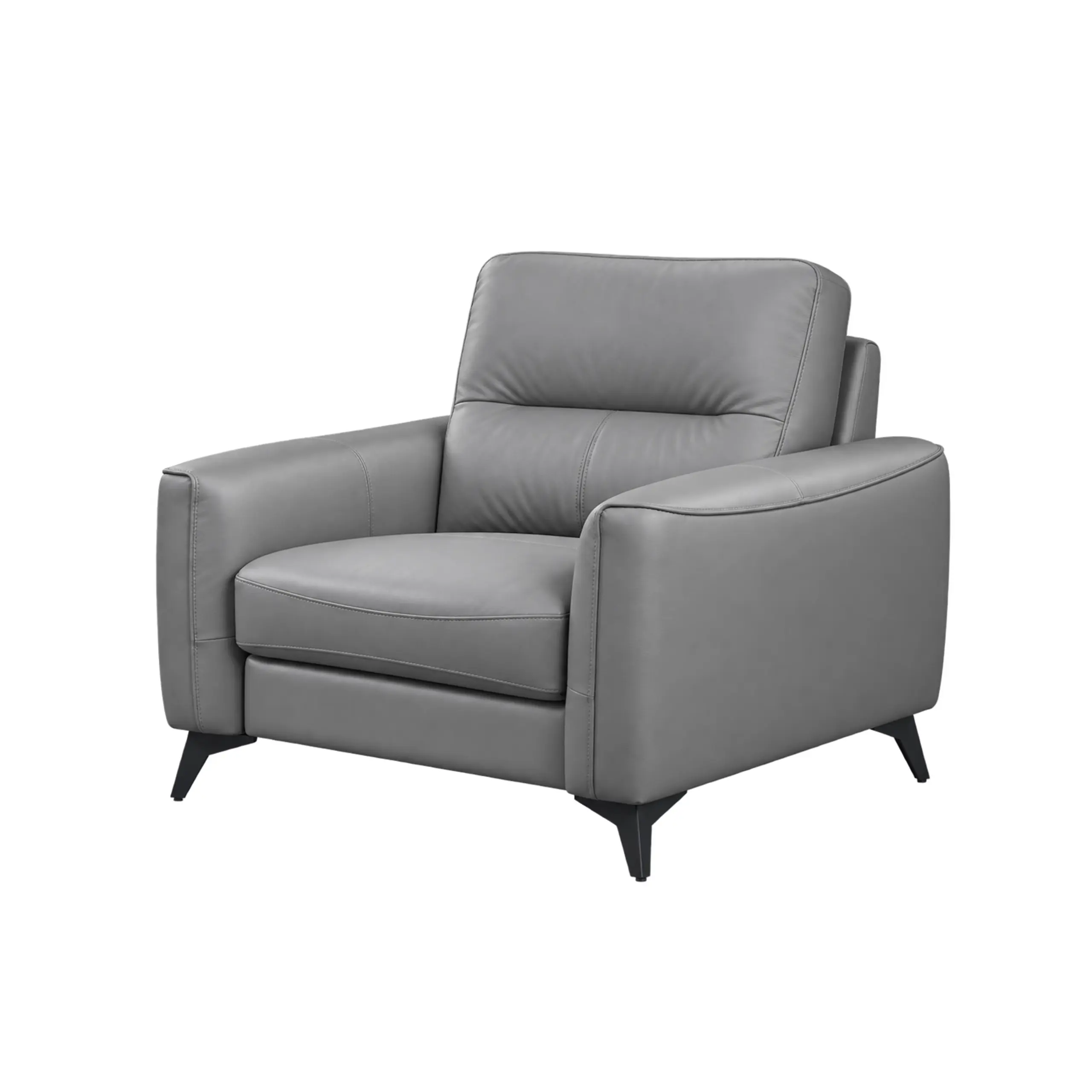 Madison Single Seater Sofa Silver United Furniture