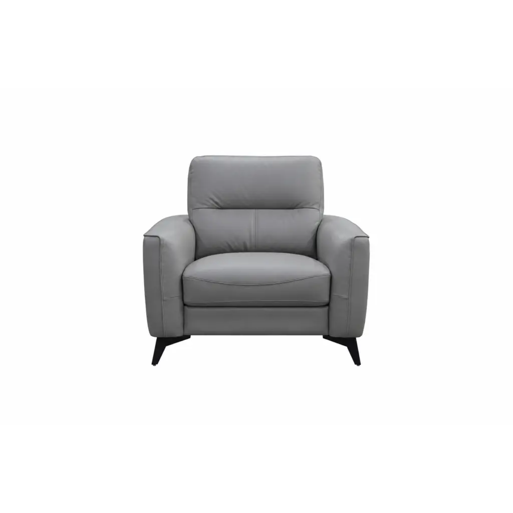 Madison Single Seater Sofa Silver 1 United Furniture
