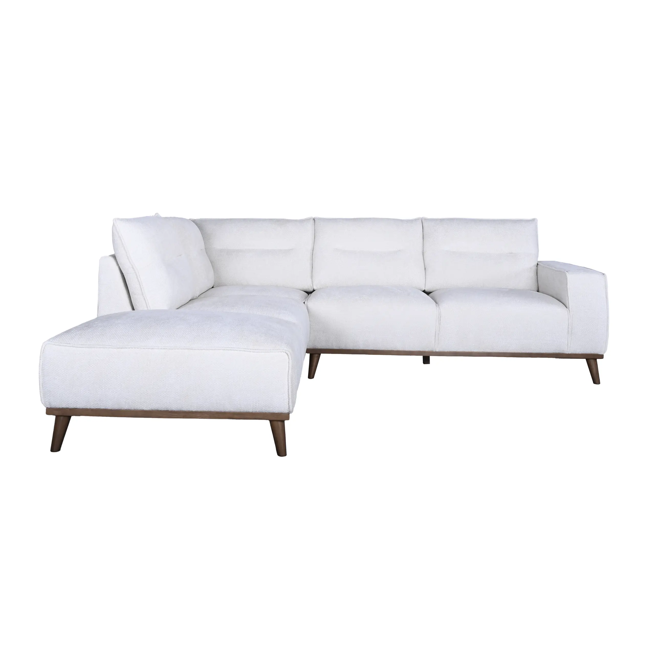 Ariana Right Corner Sofa - Beige - Image 2