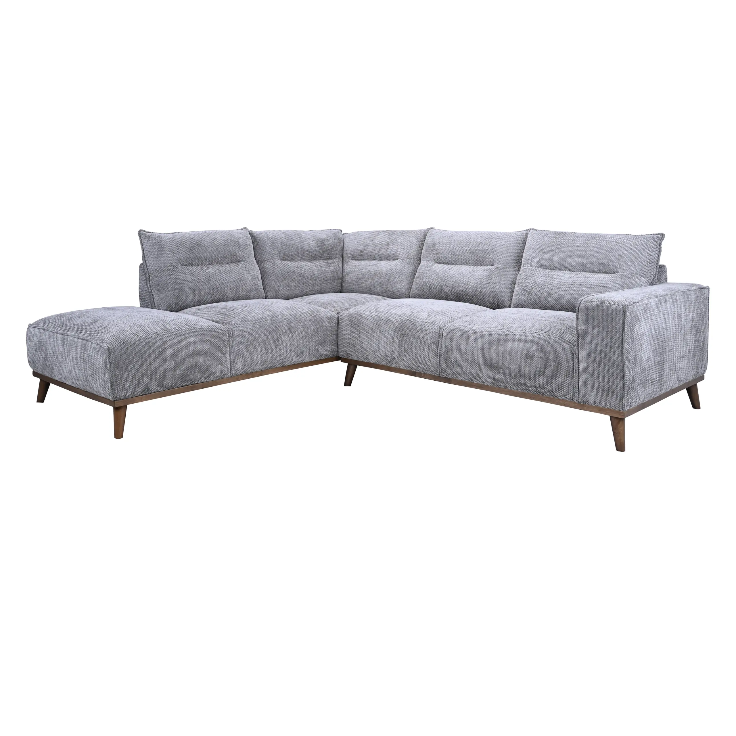 Ariana Right Corner Sofa - Grey Ariana Right Corner Sofa - Grey - Image 4