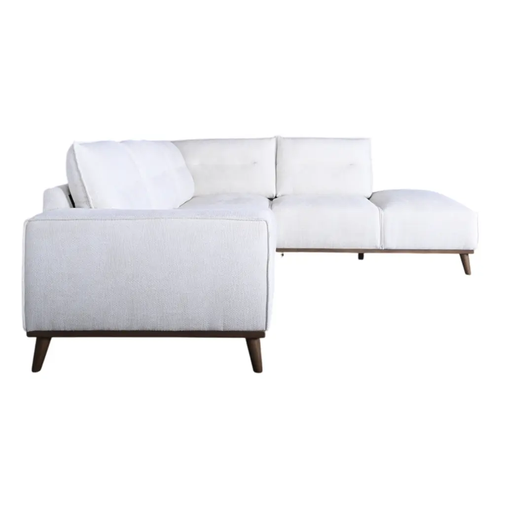 Ariana Left Corner Sofa - Beige - Thumbnail Image 4