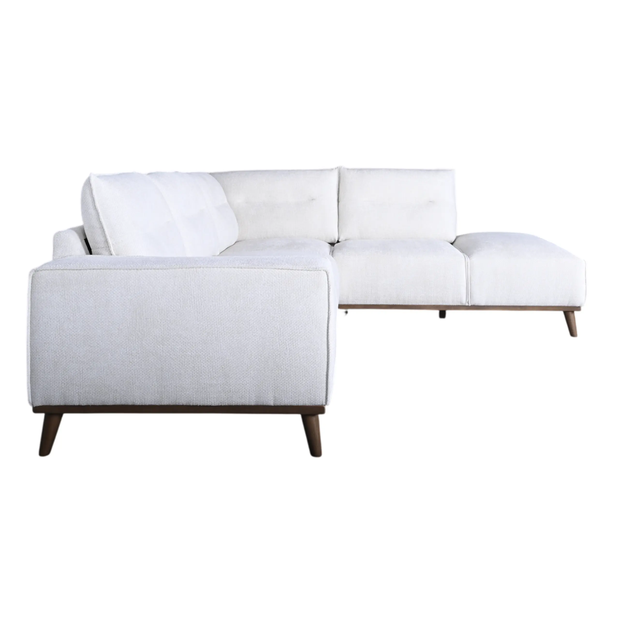 Ariana Left Corner Sofa - Beige - Image 4