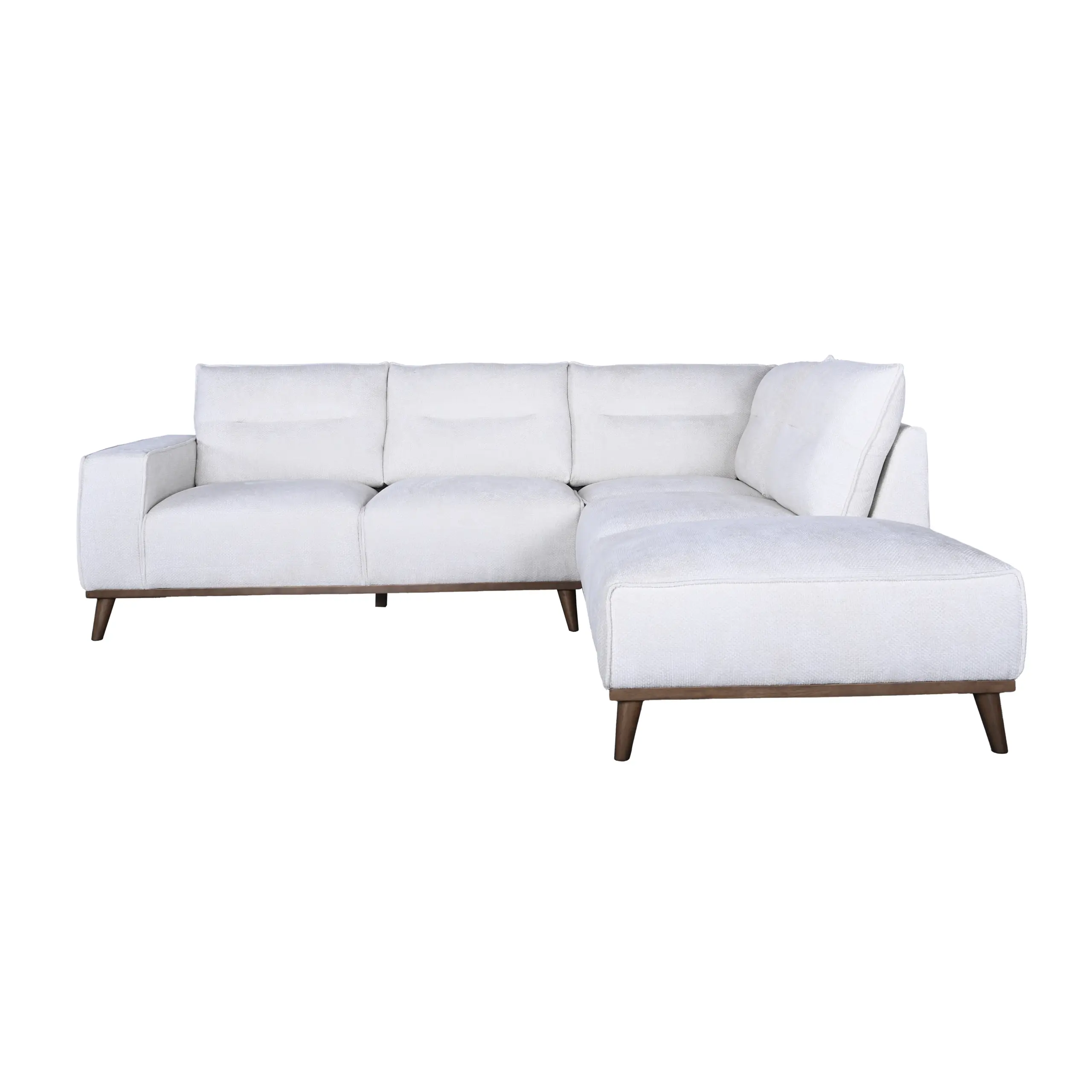 Ariana Left Corner Sofa - Beige - Image 5