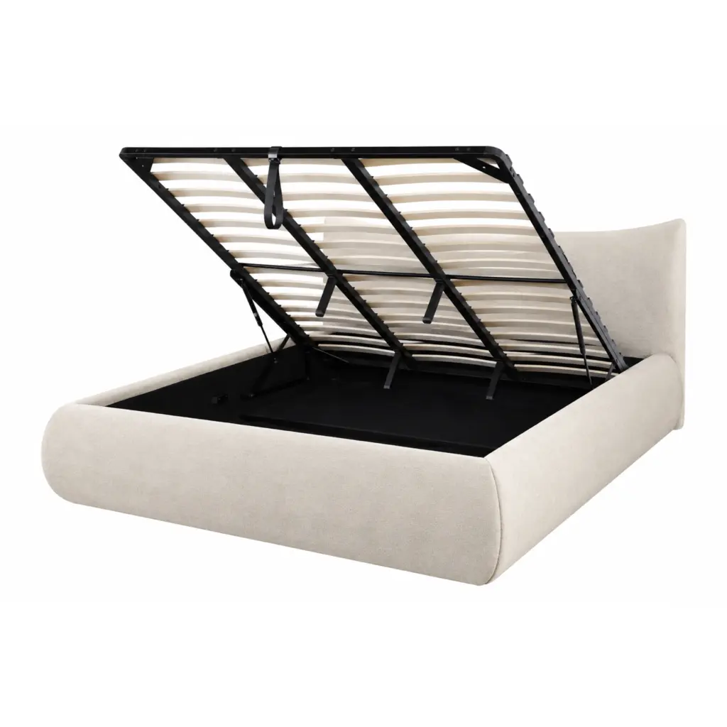Astoria Bed Cream Open United Furniture