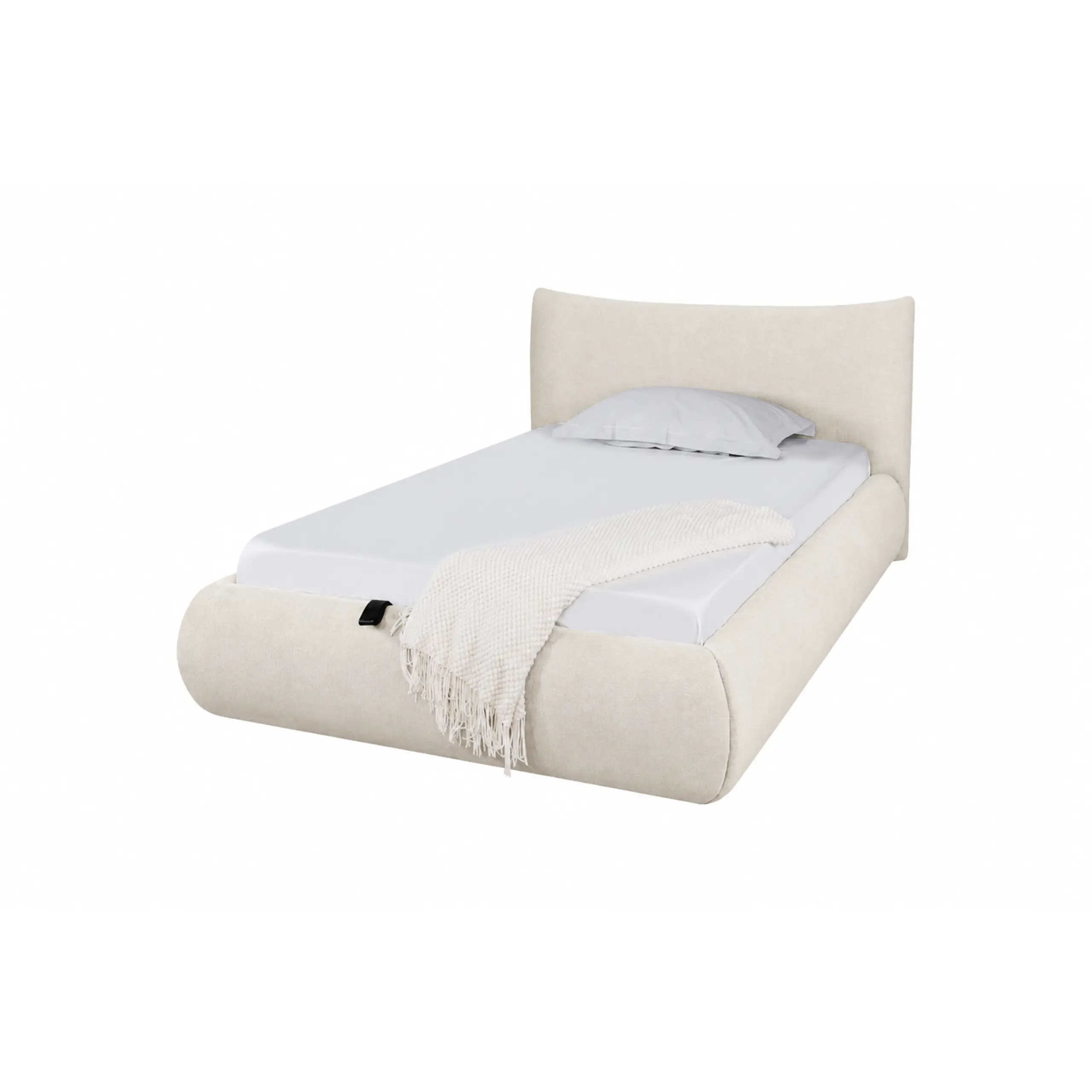 Astoria Single Bed Cream 1 United Furniture