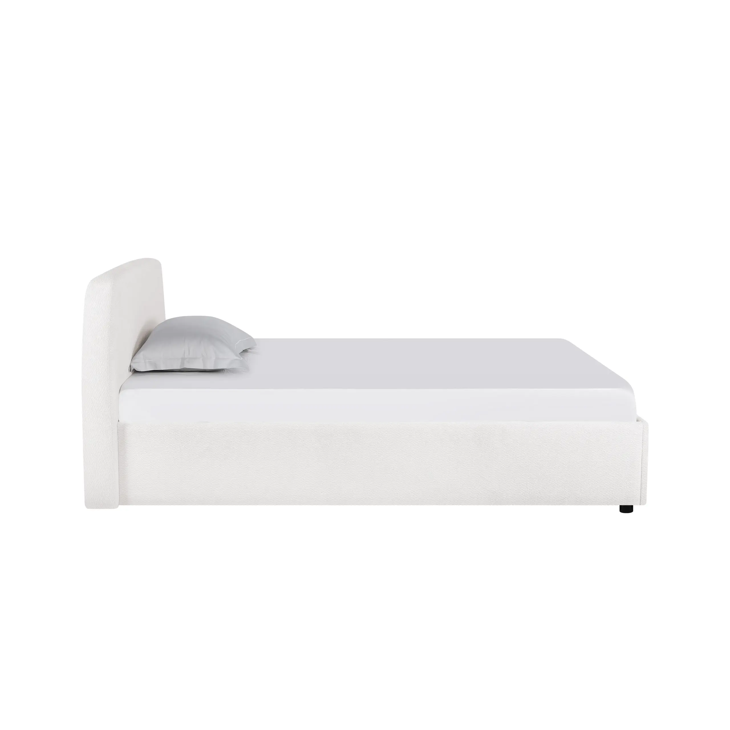 Aurea Single Bed White A United Furniture