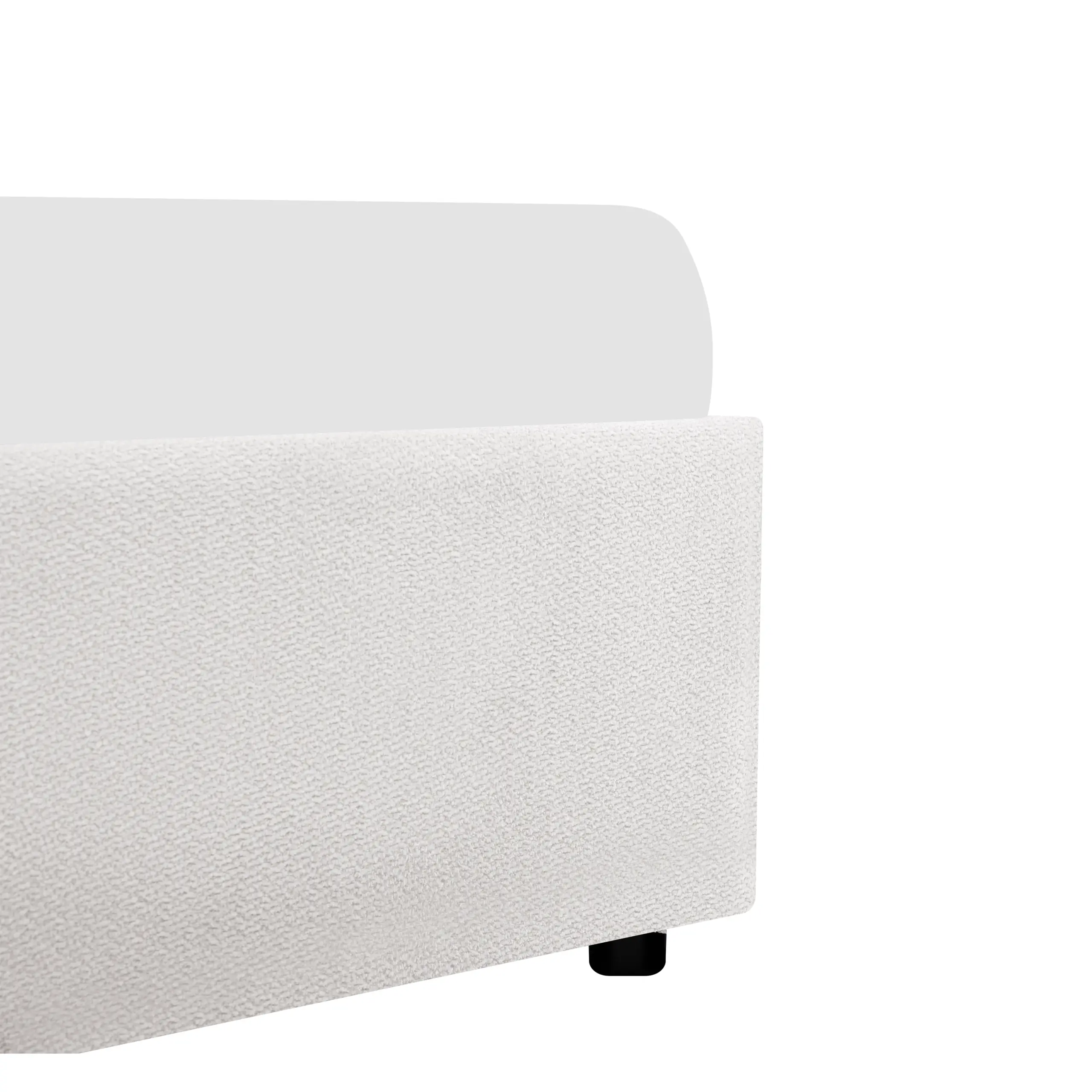 Aurea Single Bed White Swatch A United Furniture