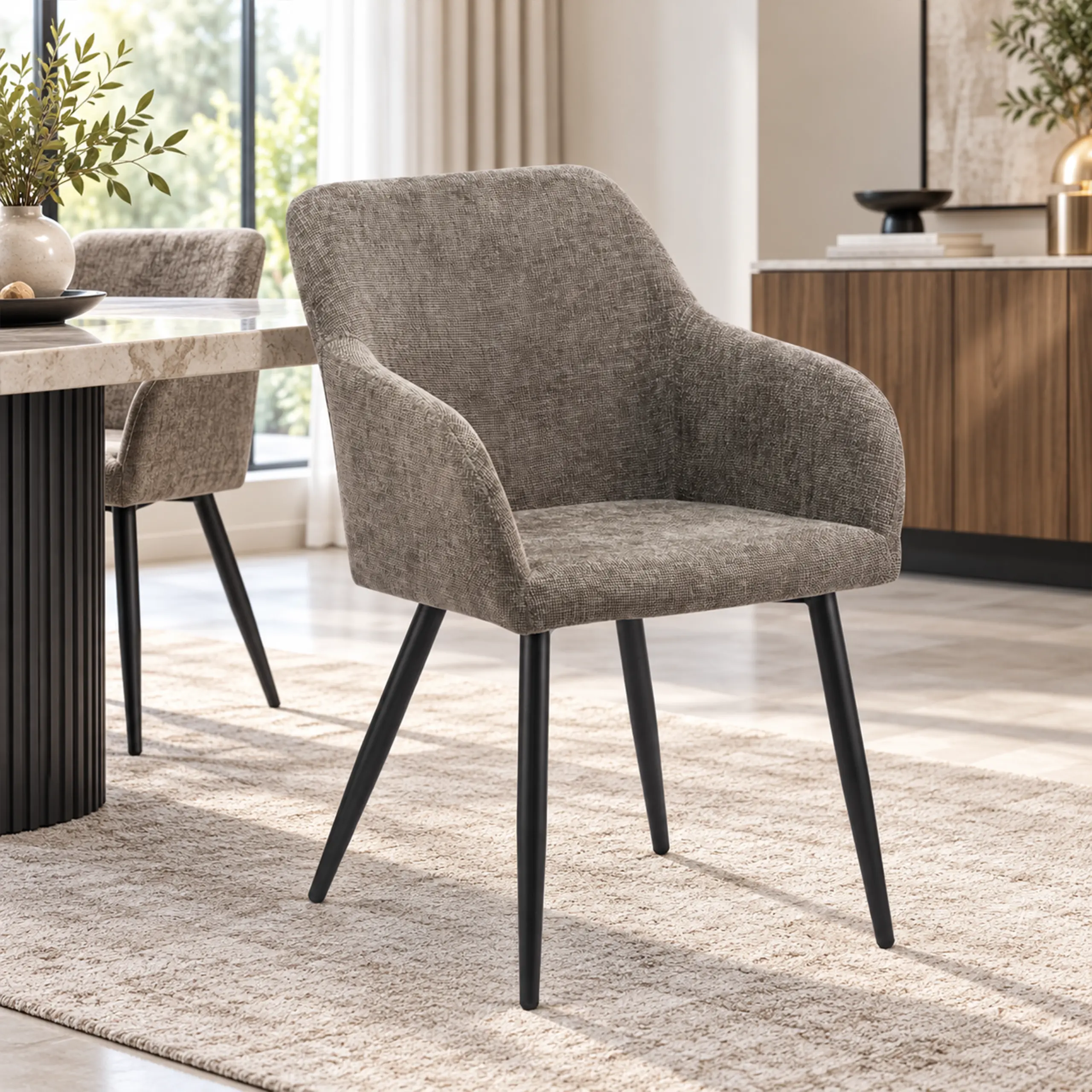 Florence Dining Chair Brown Bg United Furniture