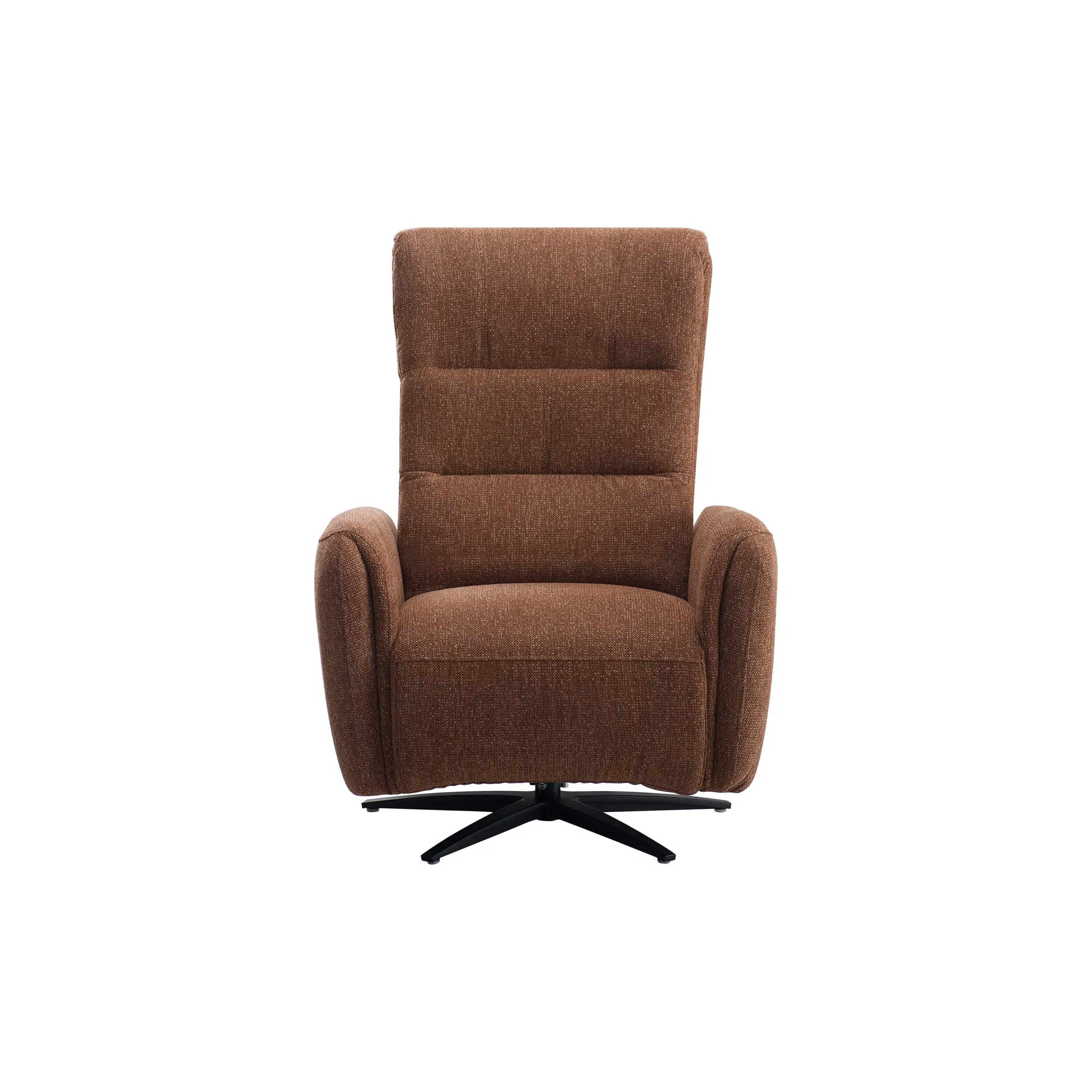 Quatro Swivel Chair with Power Recliner - Rust Quatro Swivel Chair with Power Recliner - Rust - Image 4