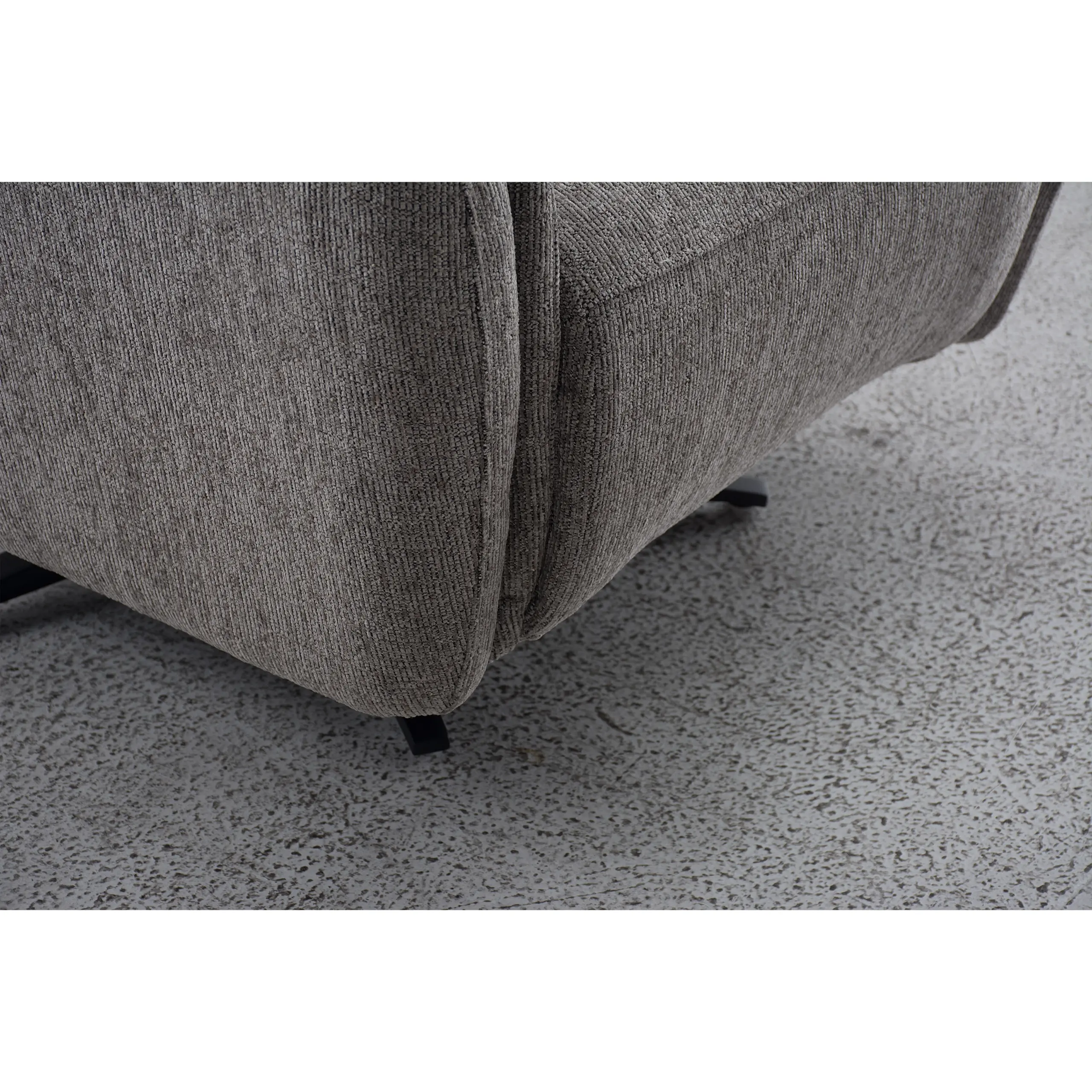 Quatro Swivel Chair with Power Recliner - Dark Grey Quatro Swivel Chair with Power Recliner - Dark Grey - Image 9