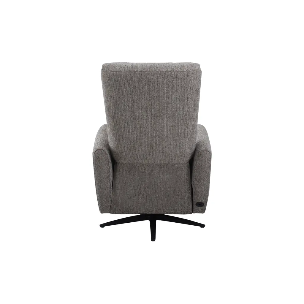 Quatro Swivel Chair with Power Recliner - Dark Grey Quatro Swivel Chair with Power Recliner - Dark Grey - Thumbnail Image 5
