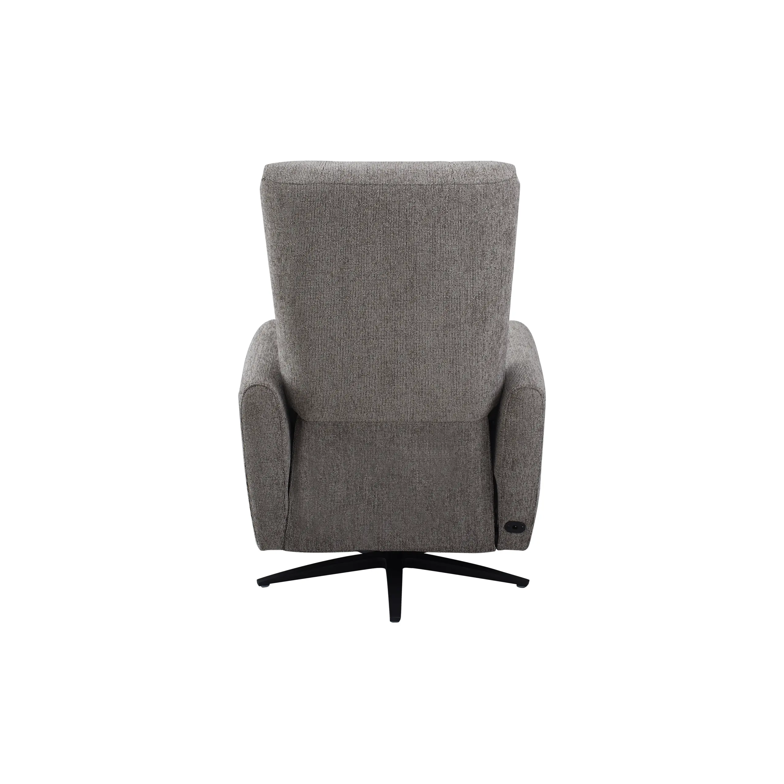 Quatro Swivel Chair with Power Recliner - Dark Grey Quatro Swivel Chair with Power Recliner - Dark Grey - Image 5