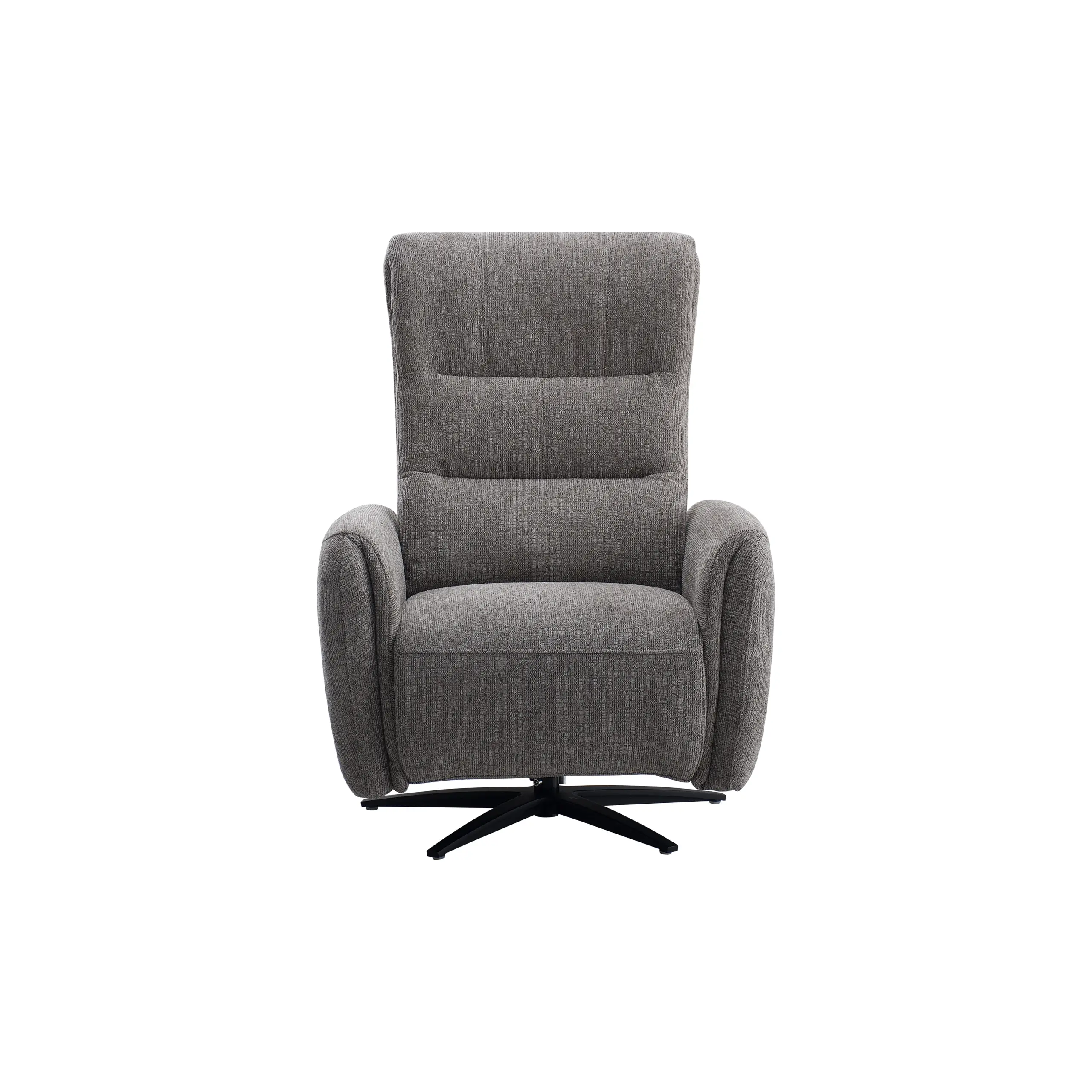 Quatro Swivel Chair with Power Recliner - Dark Grey Quatro Swivel Chair with Power Recliner - Dark Grey - Image 4