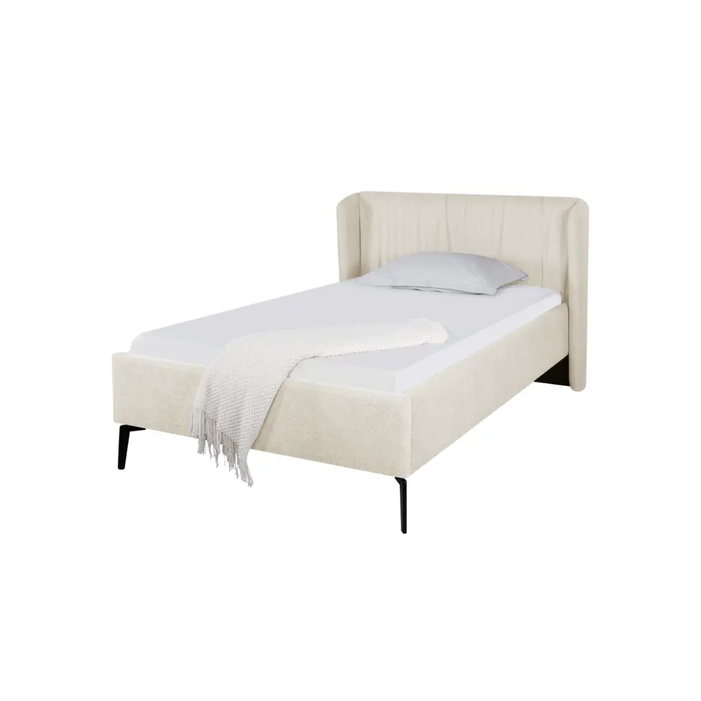 Roma Single Bed Beige 5 United Furniture