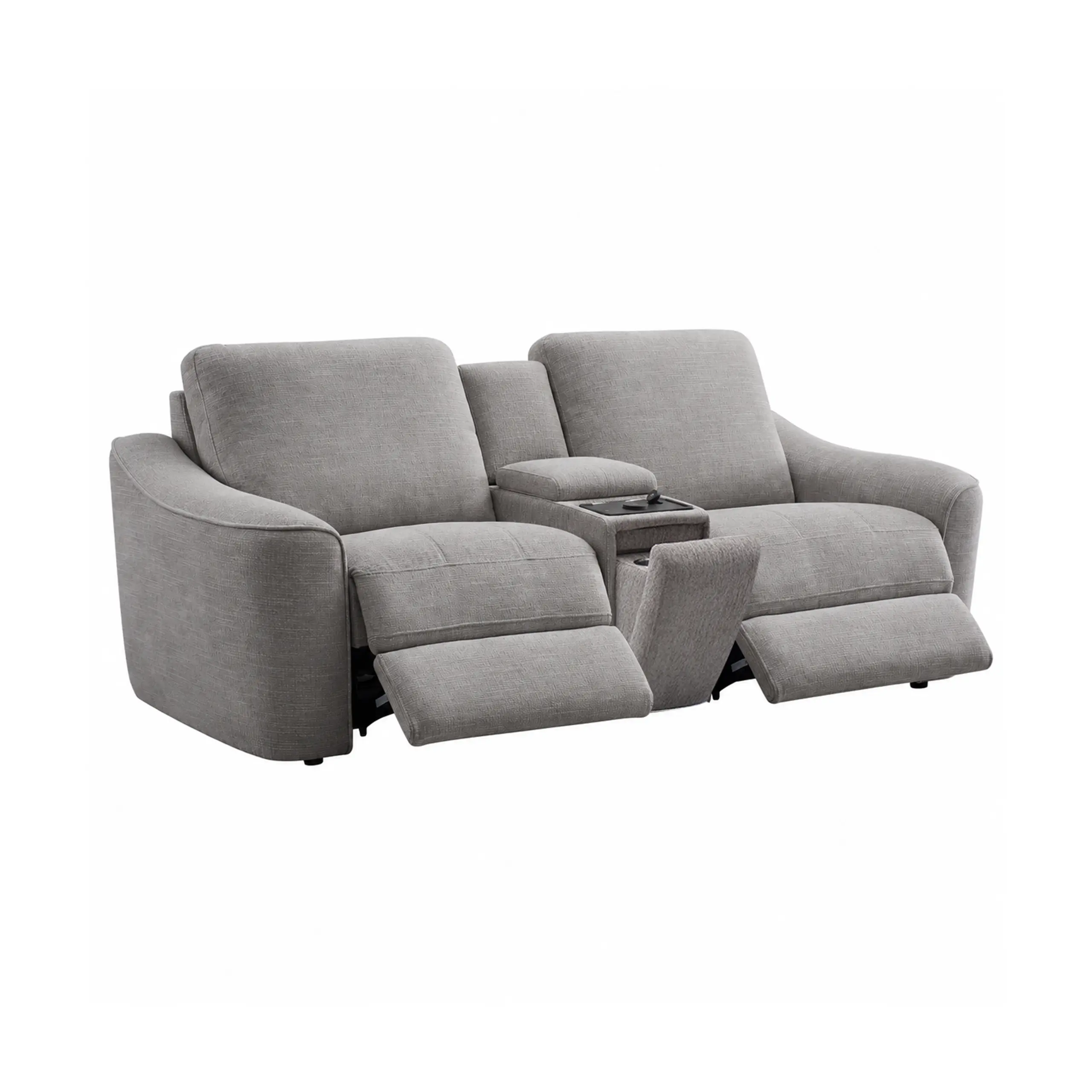 Stenberg 2 Seater Sofa with Power Recliner and Console Stenberg 2 Seater Sofa with Power Recliner and Console - Image 2