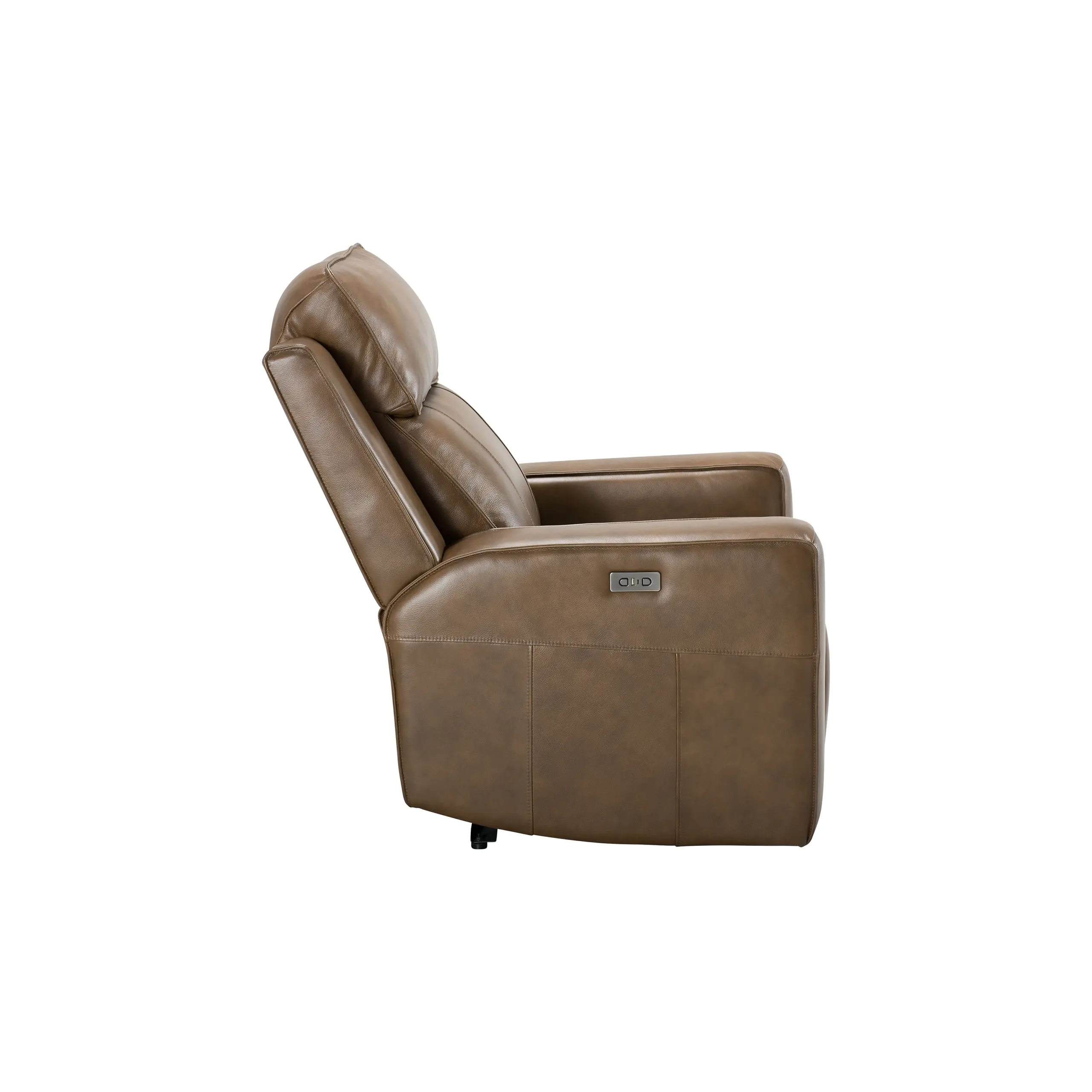 Leona Leather Single Seater with Power Recliner - Image 5