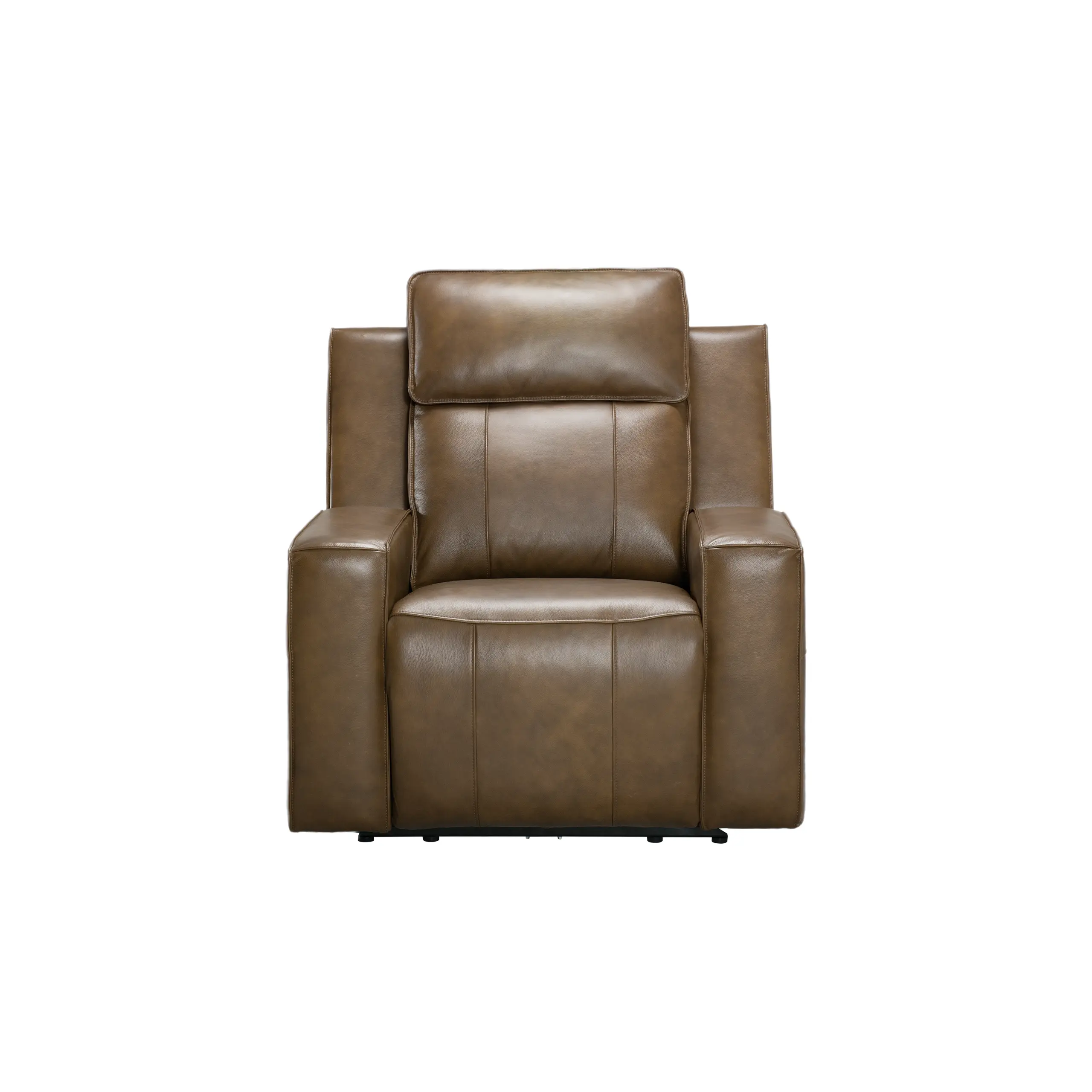 Leona Leather Single Seater with Power Recliner - Image 2